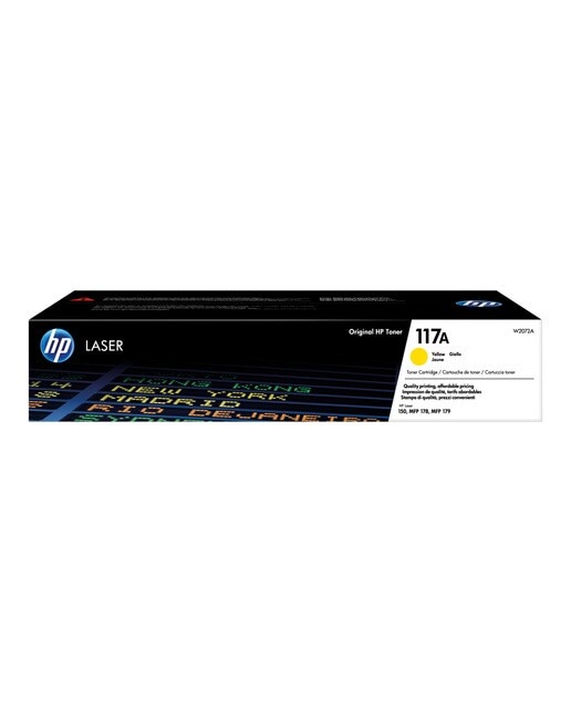 Imagen 0 de Tóner original HP LaserJet 117A amarillo (W2072A)