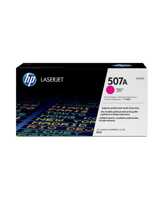 Tóner original HP LaserJet 507A magenta (CE403A) 1