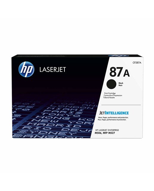 Tóner original HP LaserJet 87A negro 1