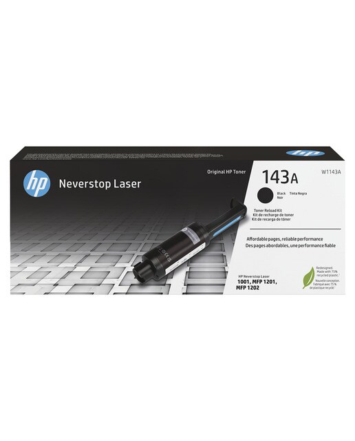 Kit de recarga de tóner original HP Neverstop Laser 143A (W1143A) negro 1