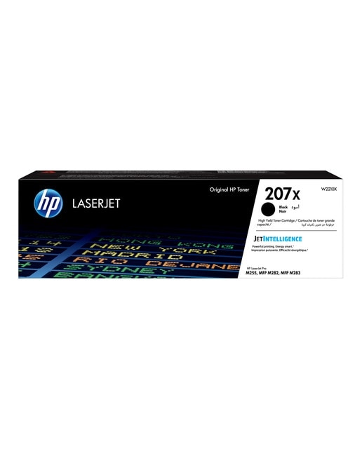 Tóner original HP LaserJet 207X Alta capacidad negro (W2210X) 1