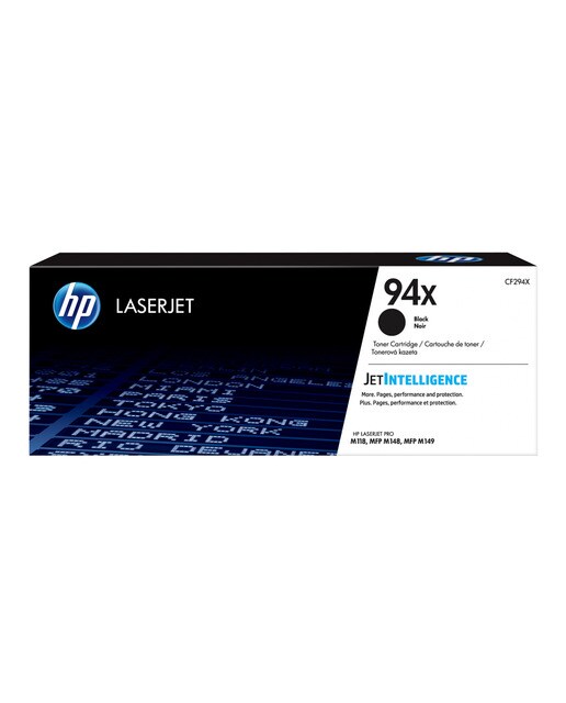 Tóner original HP LaserJet 94X Alta capacidad negro (CF294X) 1