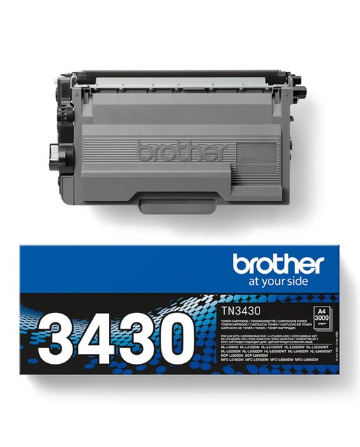 Tóner original Brother TN-3430 negro (TN3430) 2