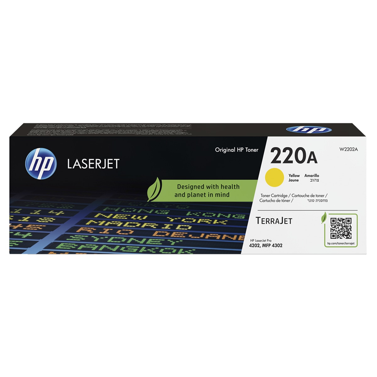 Tóner original HP LaserJet 220A amarillo (W2202A) 1