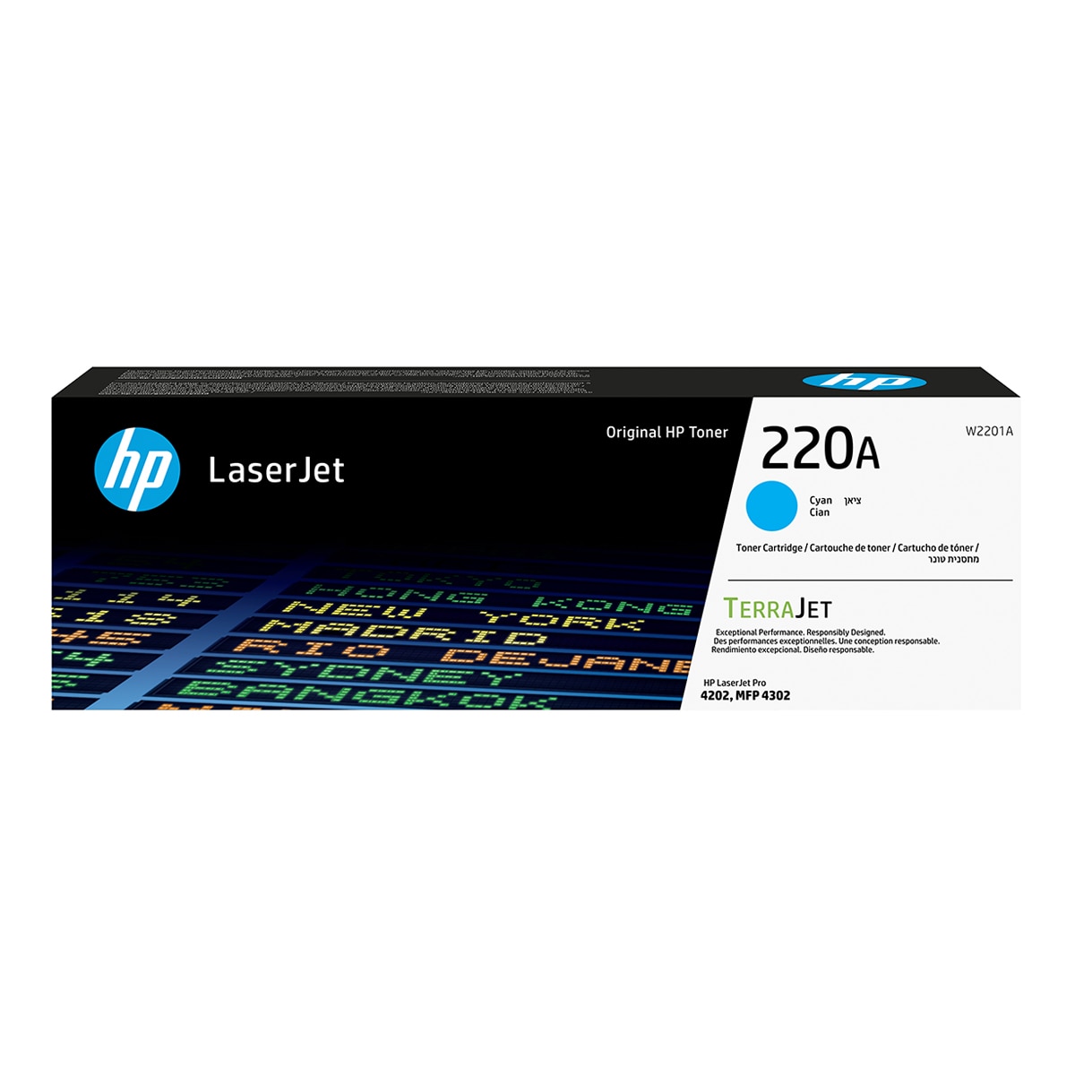 Tóner original HP LaserJet 220A cian (W2201A) 1