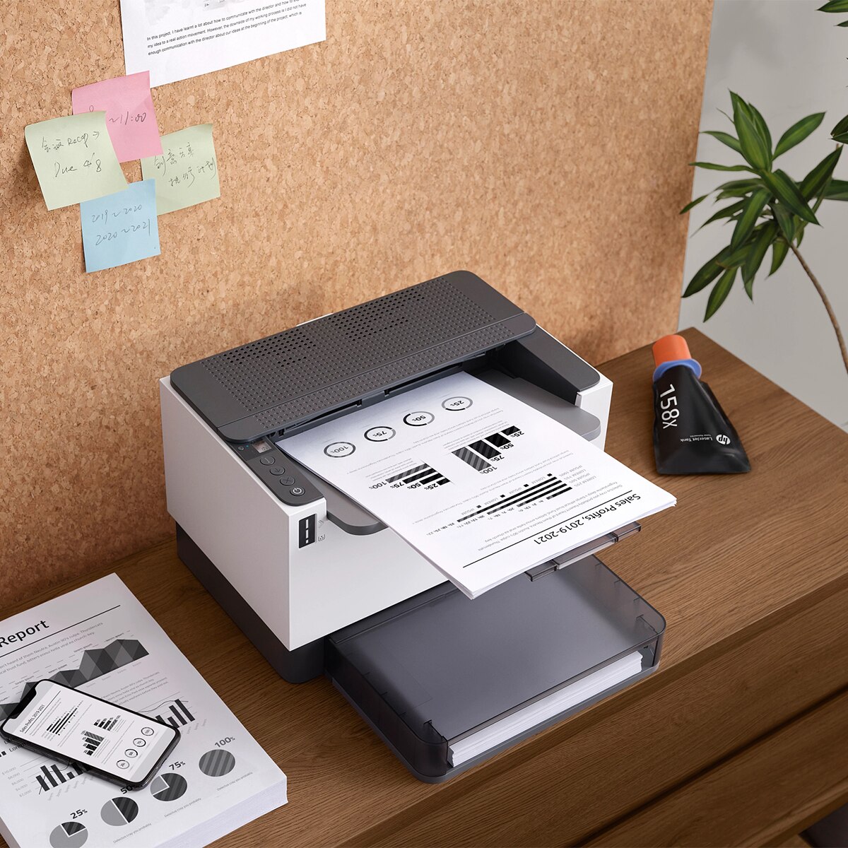 Tóner original HP LaserJet 220A cian (W2201A) 7