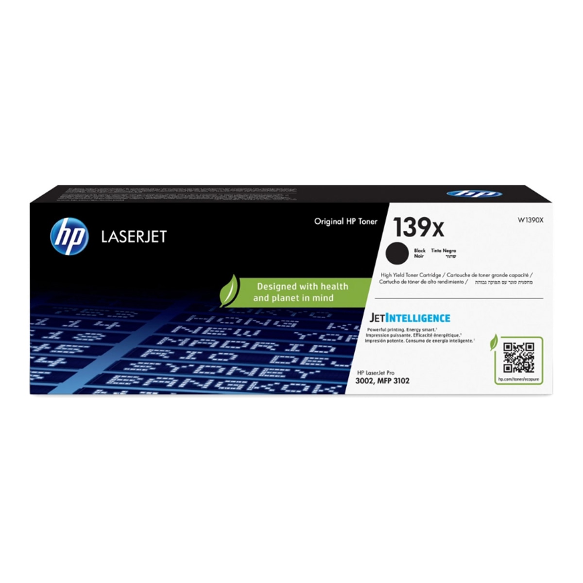 Imagen 0 de Tóner original HP LaserJet 139X negro (W1390X)