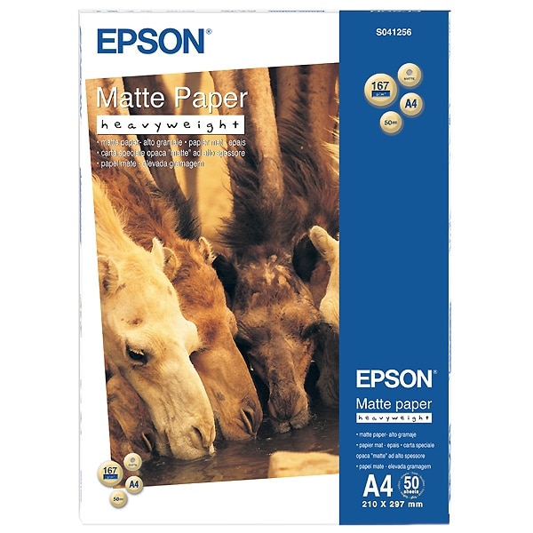 Imagen 0 de Papel Epson Matte Paper A4 167 gr 50 hojas