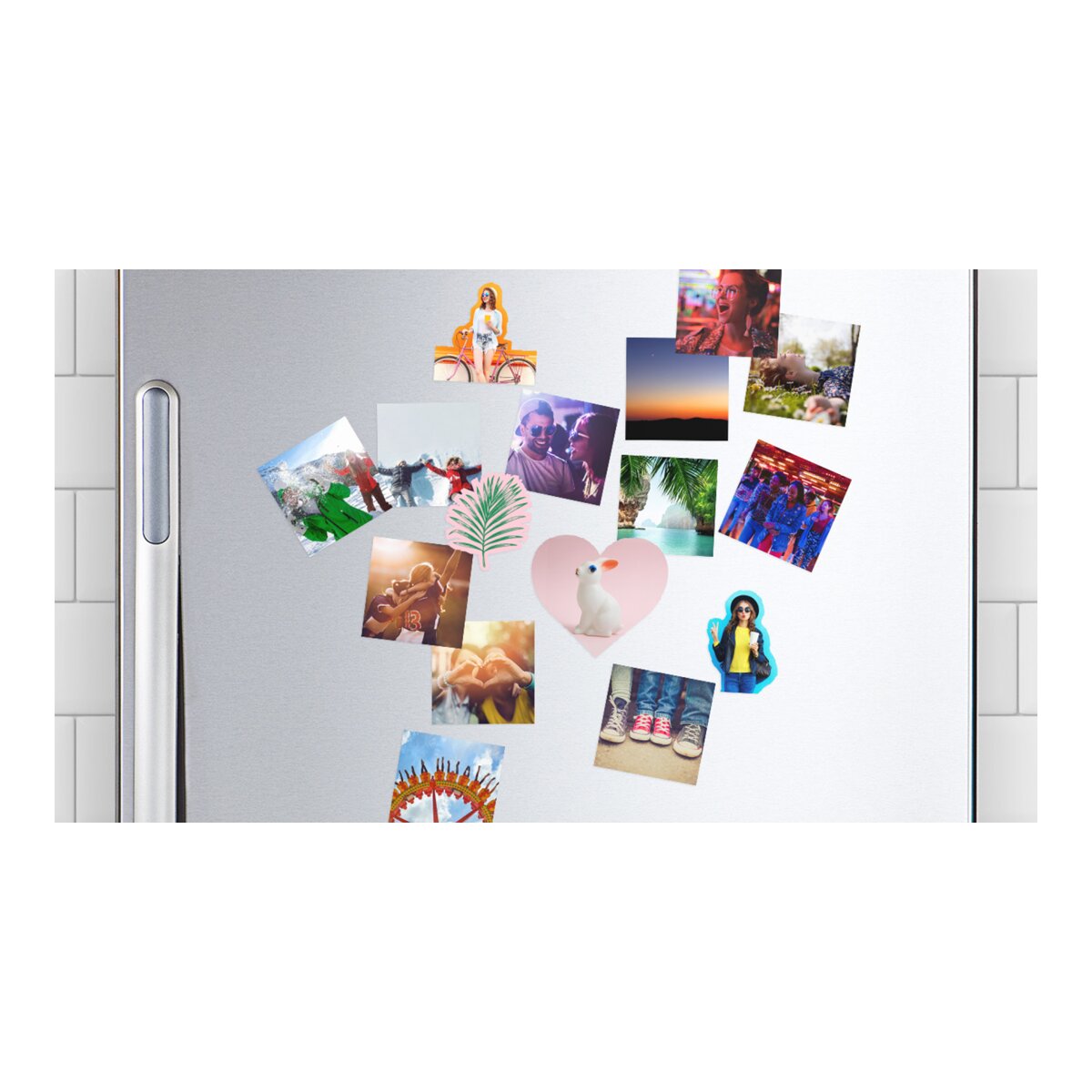 Papel fotográfico magnético Canon MG 101, 10x15cm, 670 g/m2, 5 hojas 2
