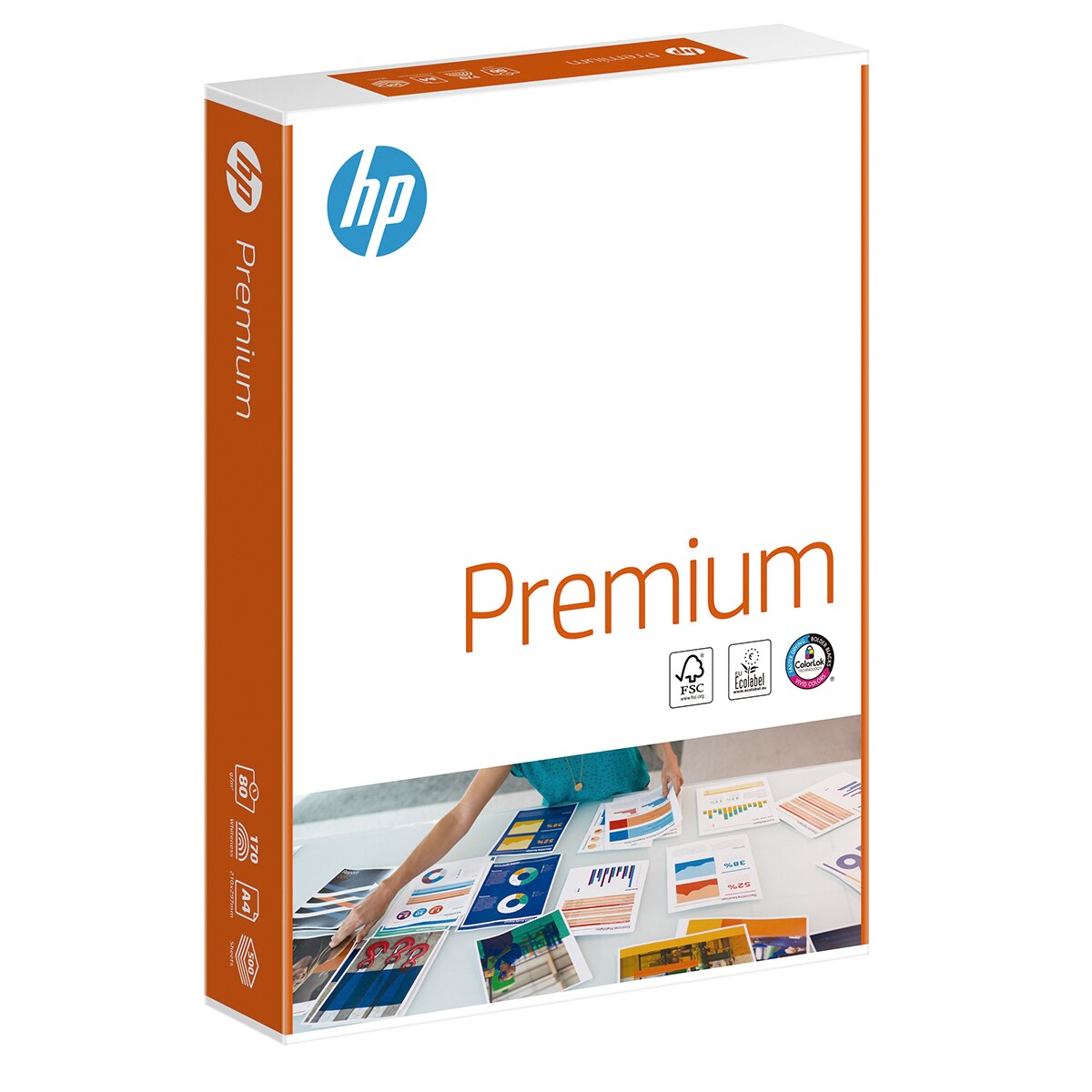 Imagen 0 de Paquete de folios HP Premium DIN A4 80 gramos