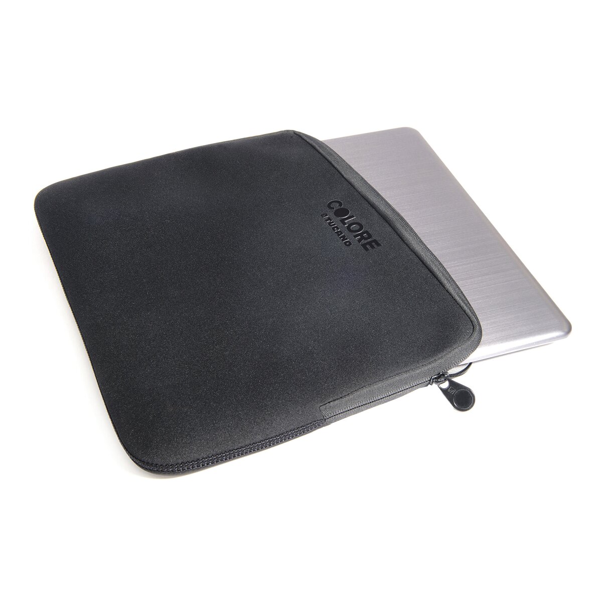 Funda negra de neopreno Tucano Colore para portátiles hasta 31,75 cm (12,5'') y MacBook Air 13"/ MacBook Pro 13" Negro-3