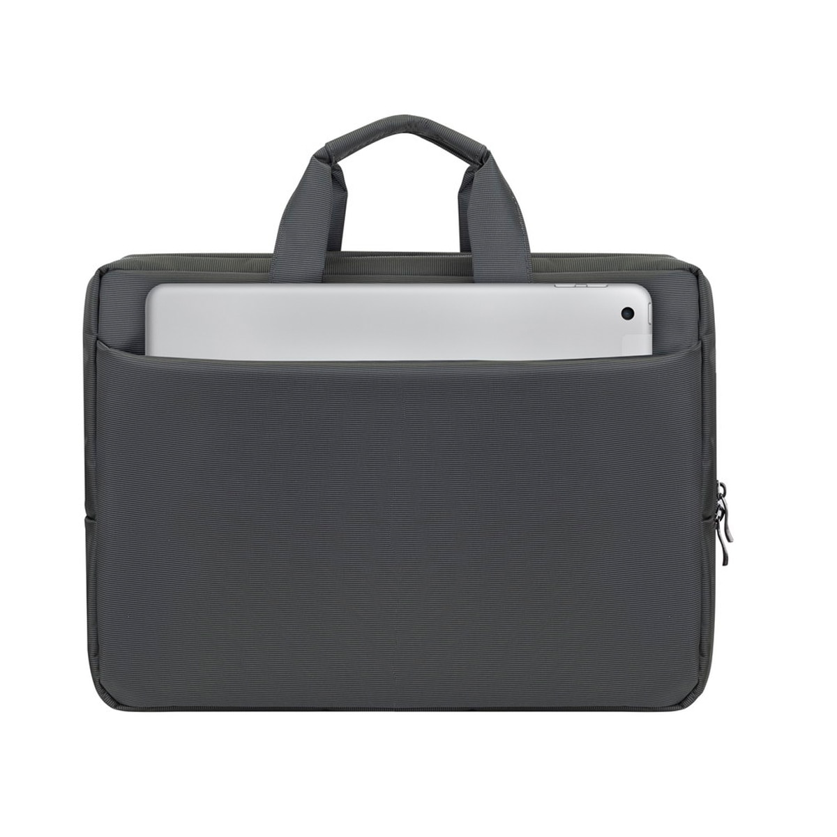 Maletín gris Rivacase para portátiles hasta 15,6" Gris-3
