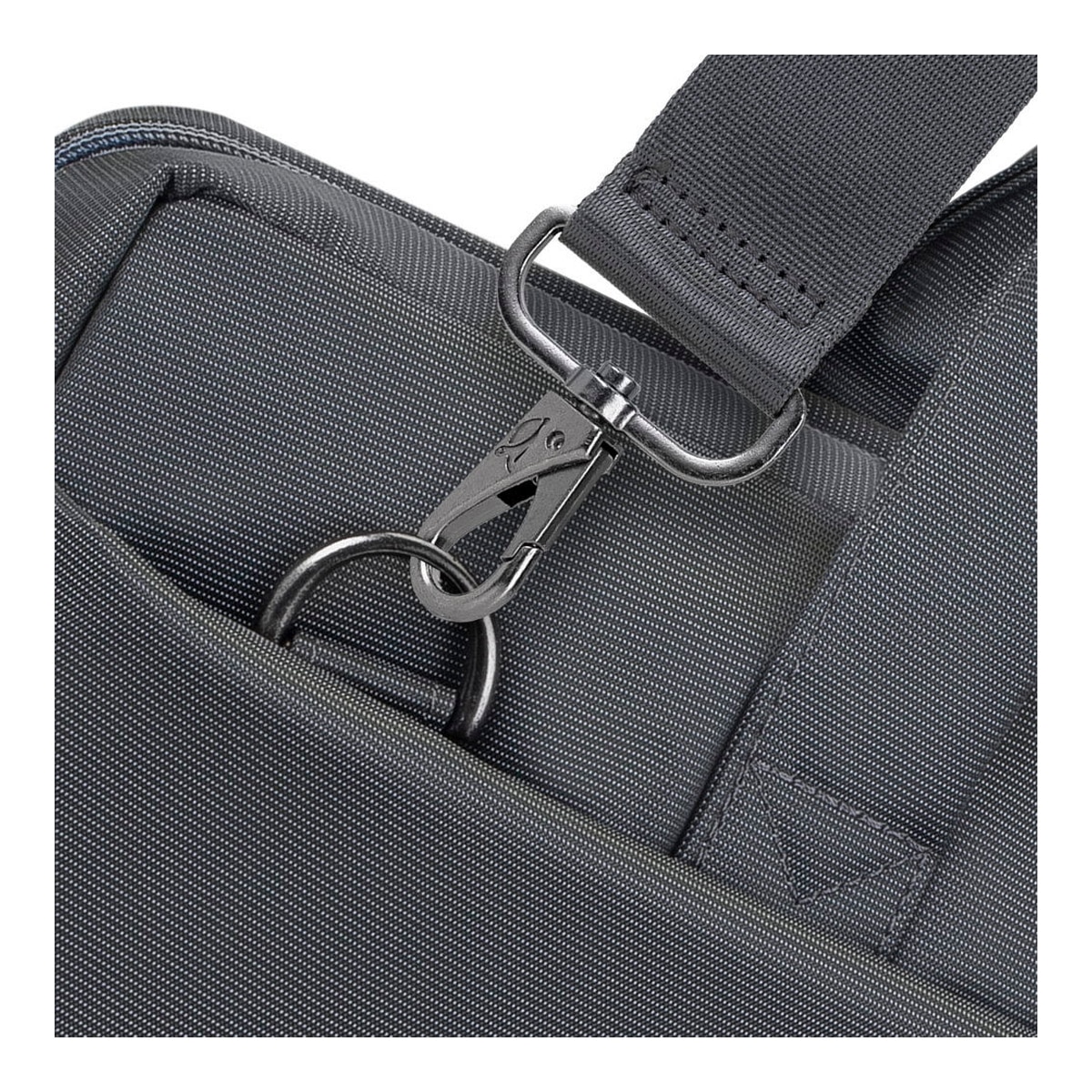 Maletín gris Rivacase para portátiles hasta 15,6" Gris-4
