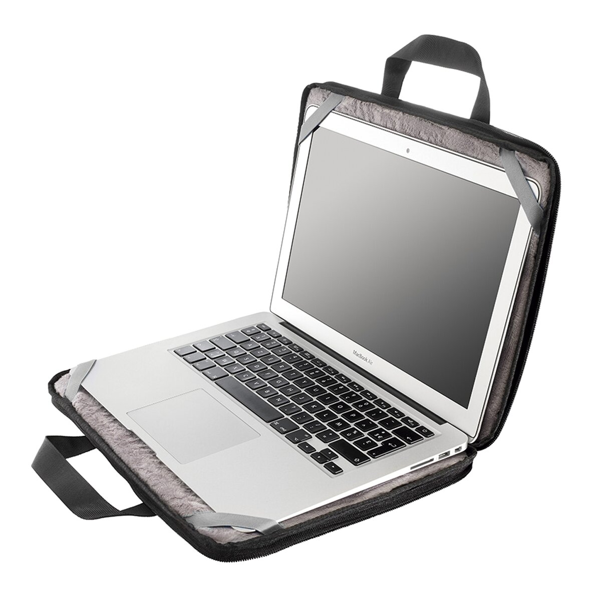 Bolsa gris Mobilis Trendy para portátiles de 31,75 a 35,56 cm (12,5 a 14") Gris / Negro-2