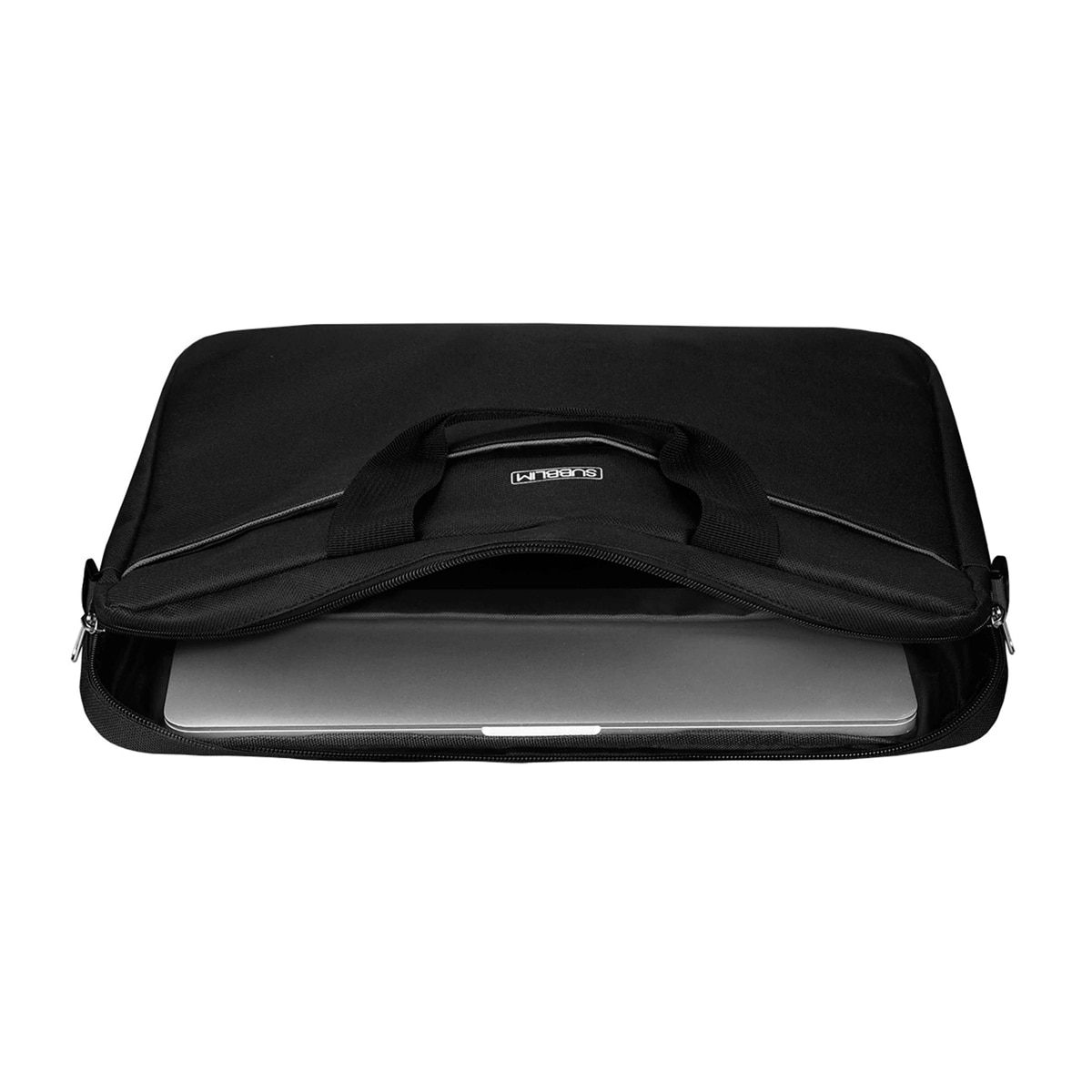 Maletín negro + ratón inalámbrico Subblim Select Pack para portátiles hasta 15,6" Negro-2