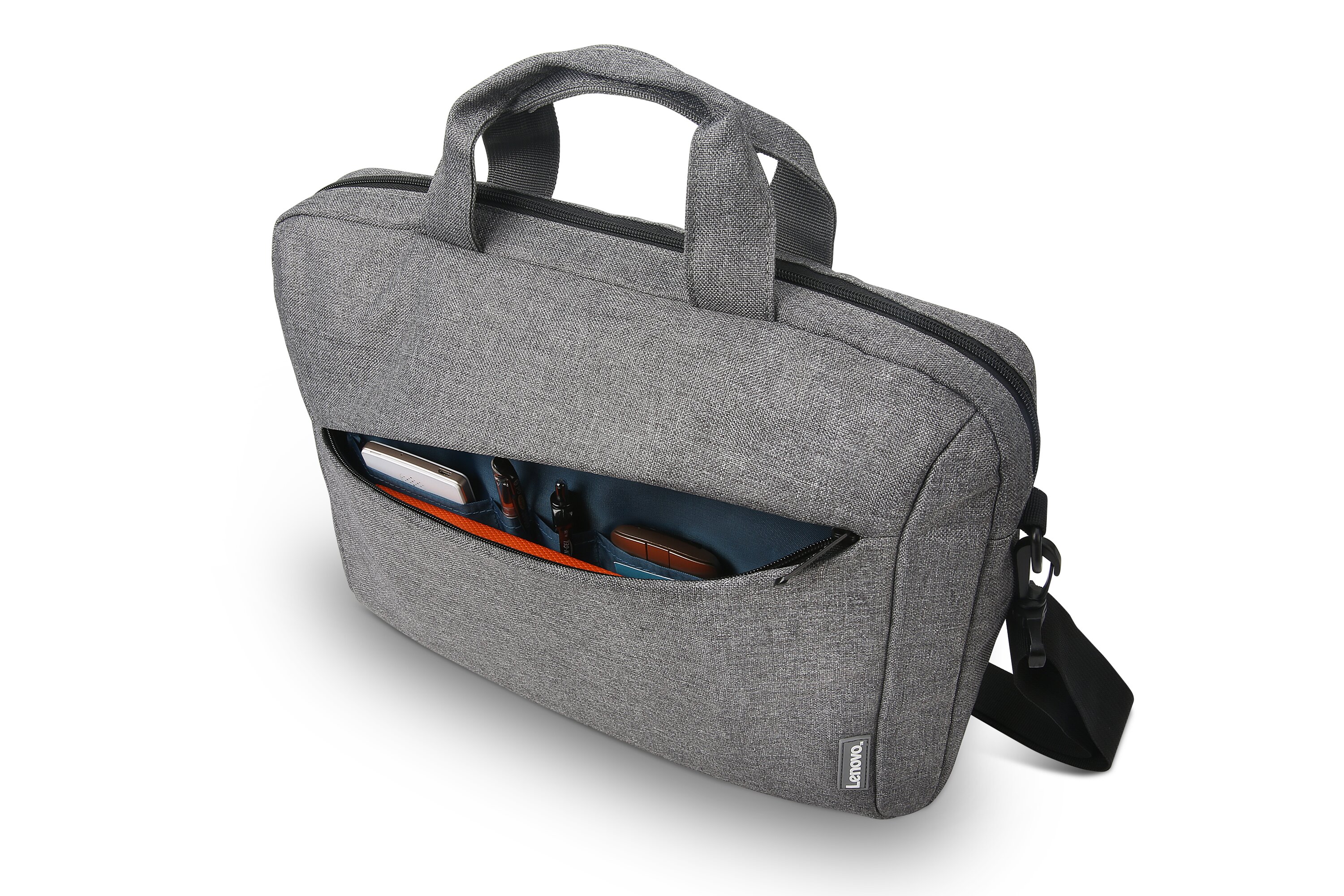 Maletín gris Lenovo T210 para portátiles de 15,6" Gris-5