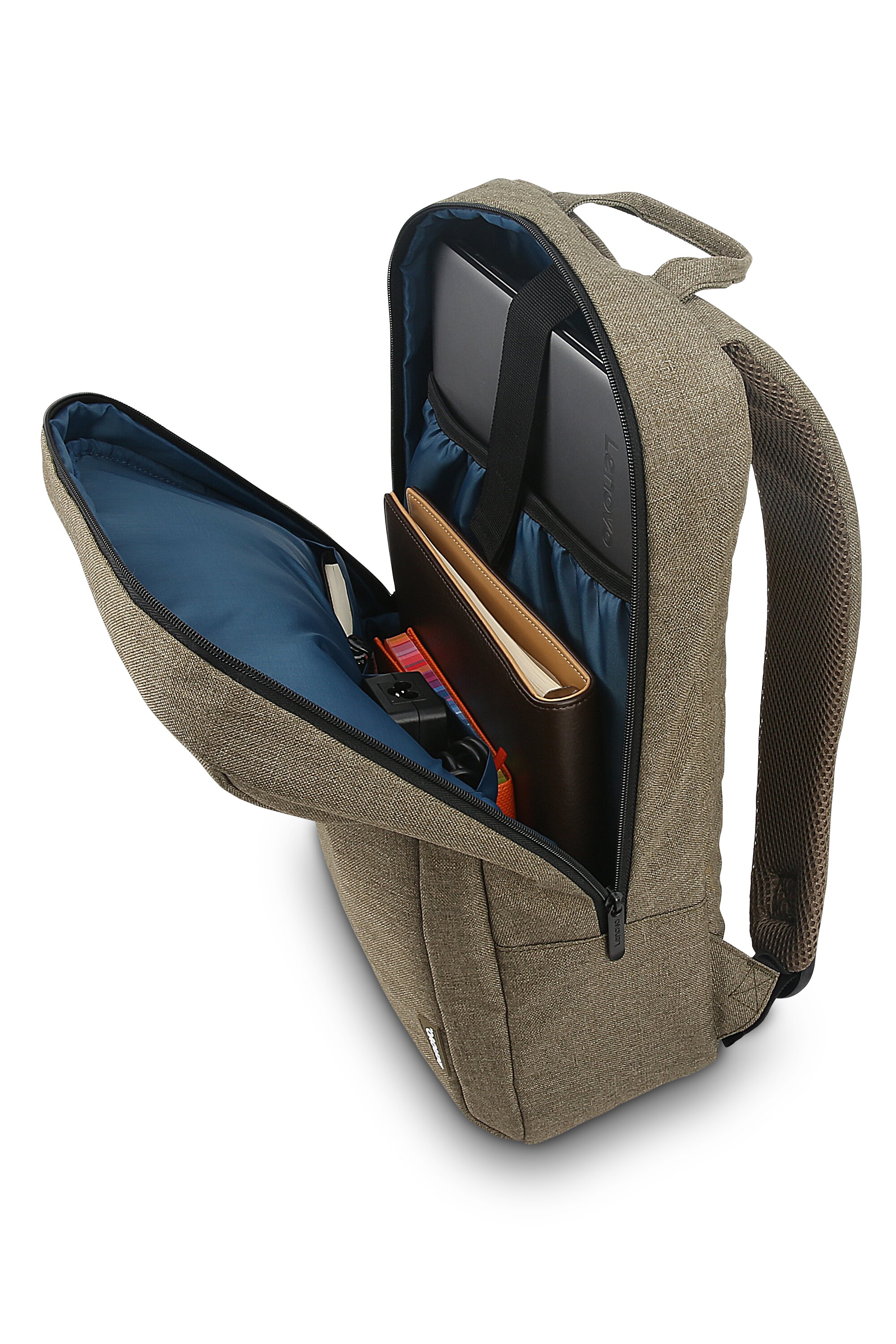 Mochila Lenovo B210 para Computadores Portáteis de 15,6" - Verde Verde-5