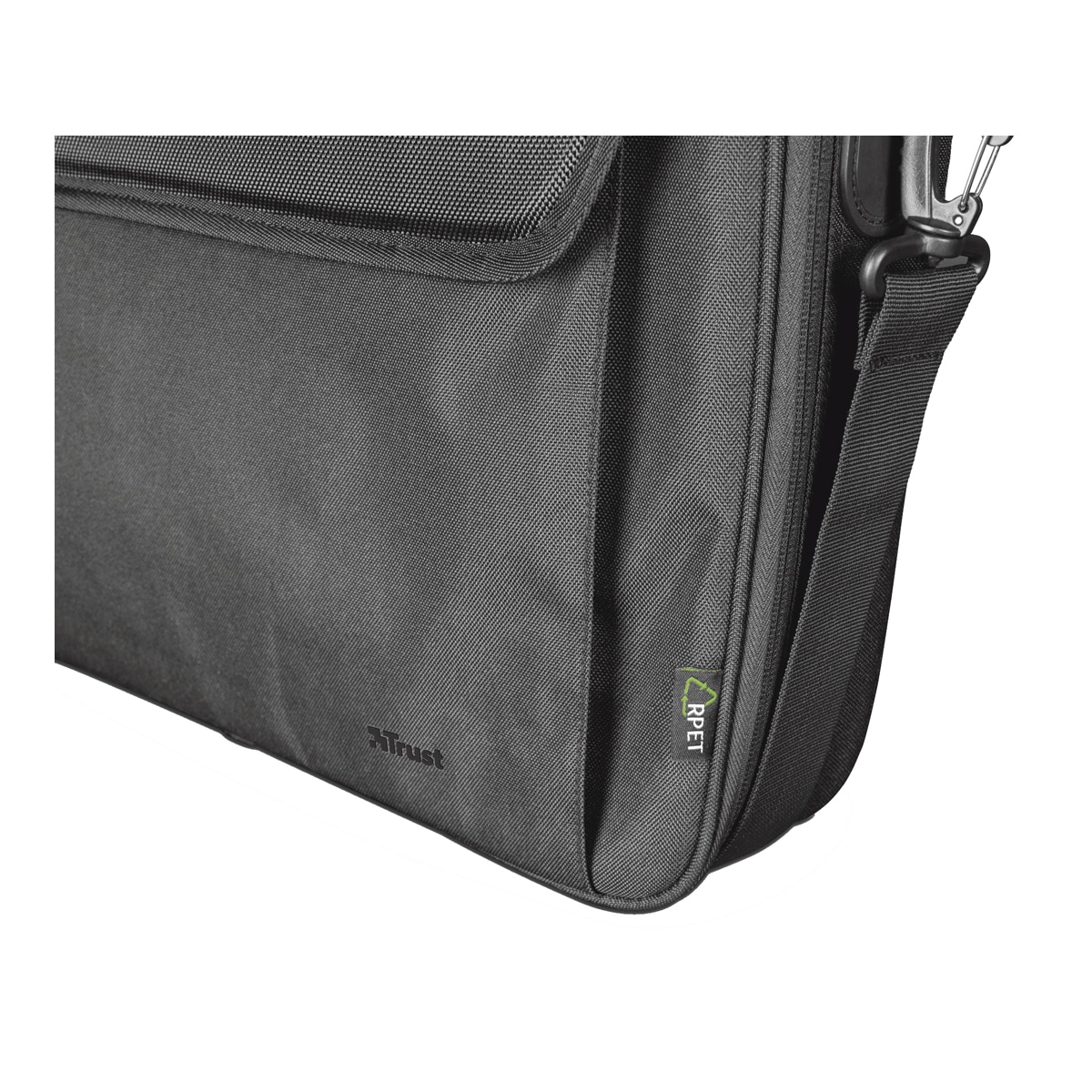 Maletín negro Trust Atlanta ECO para portátiles hasta 15,6" Negro-4
