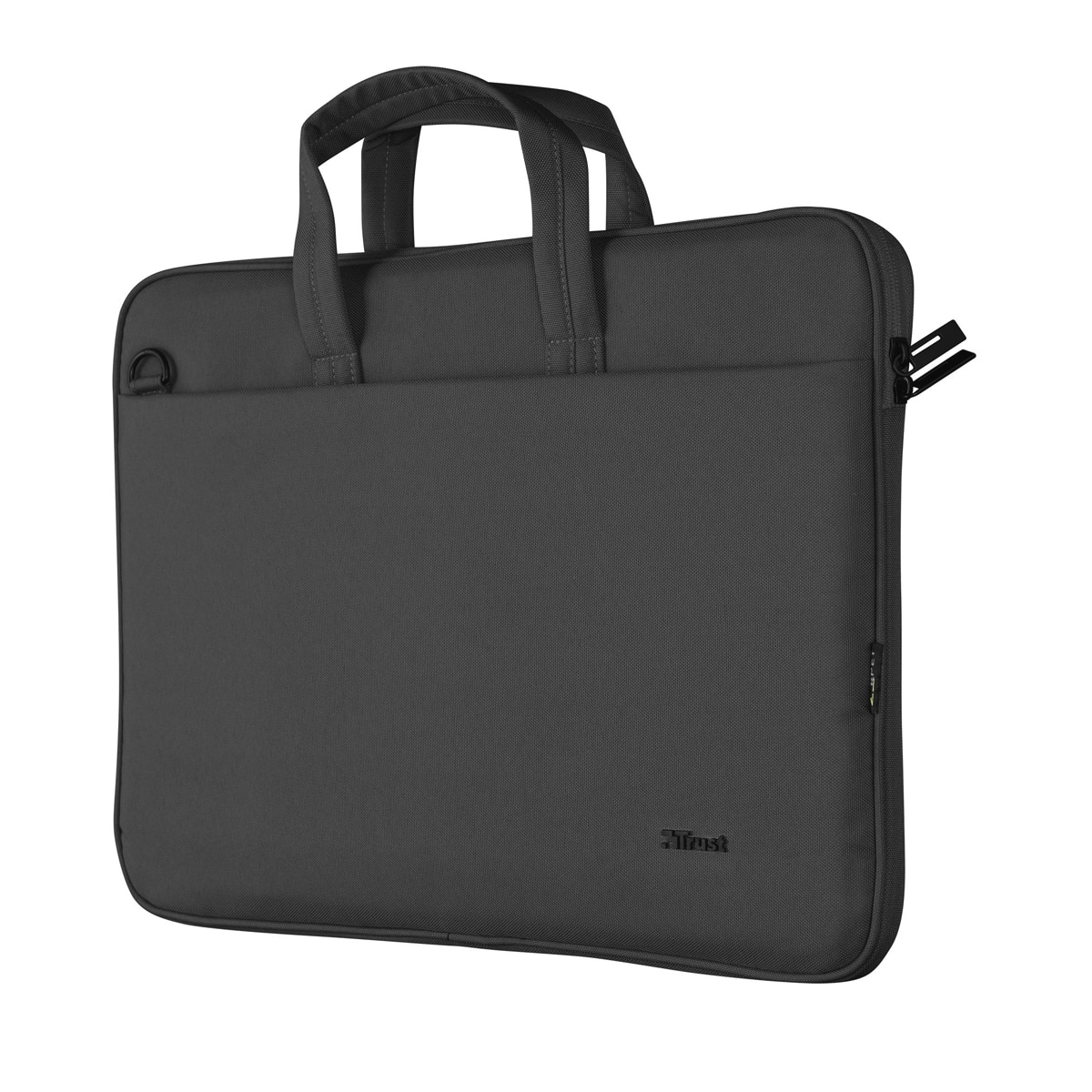 Maletín negro Trust Bologna ECO para portátiles hasta 16" Negro-1