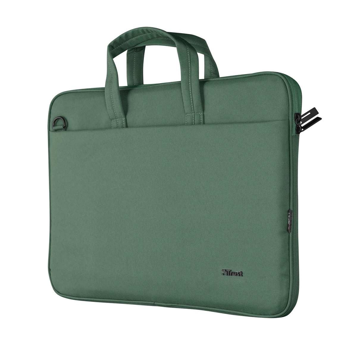 Maletín verde Trust Bologna ECO para portátiles hasta 16" Verde-1