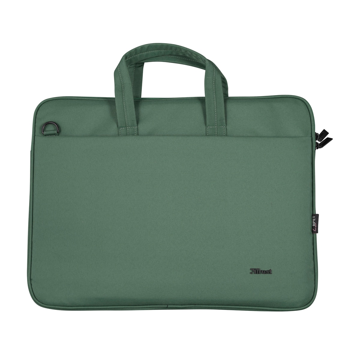 Maletín verde Trust Bologna ECO para portátiles hasta 16" Verde-2