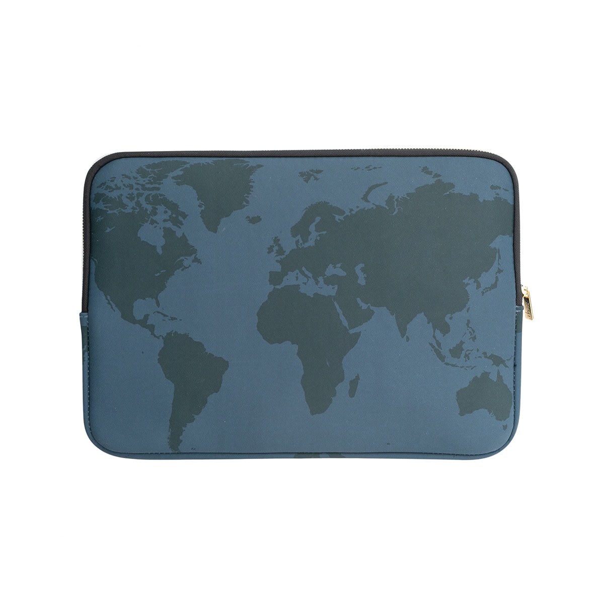 Funda universal Mr Wonderful "Take me anywhere with you" para portátiles hasta 16" Azul / Dorado-2