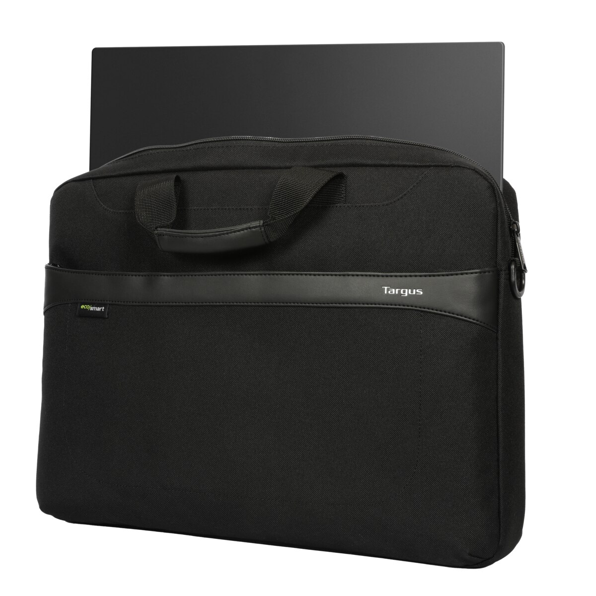 Maletín negro Targus GeoLite EcoSmart Slim para portátiles hasta 14" Negro-6