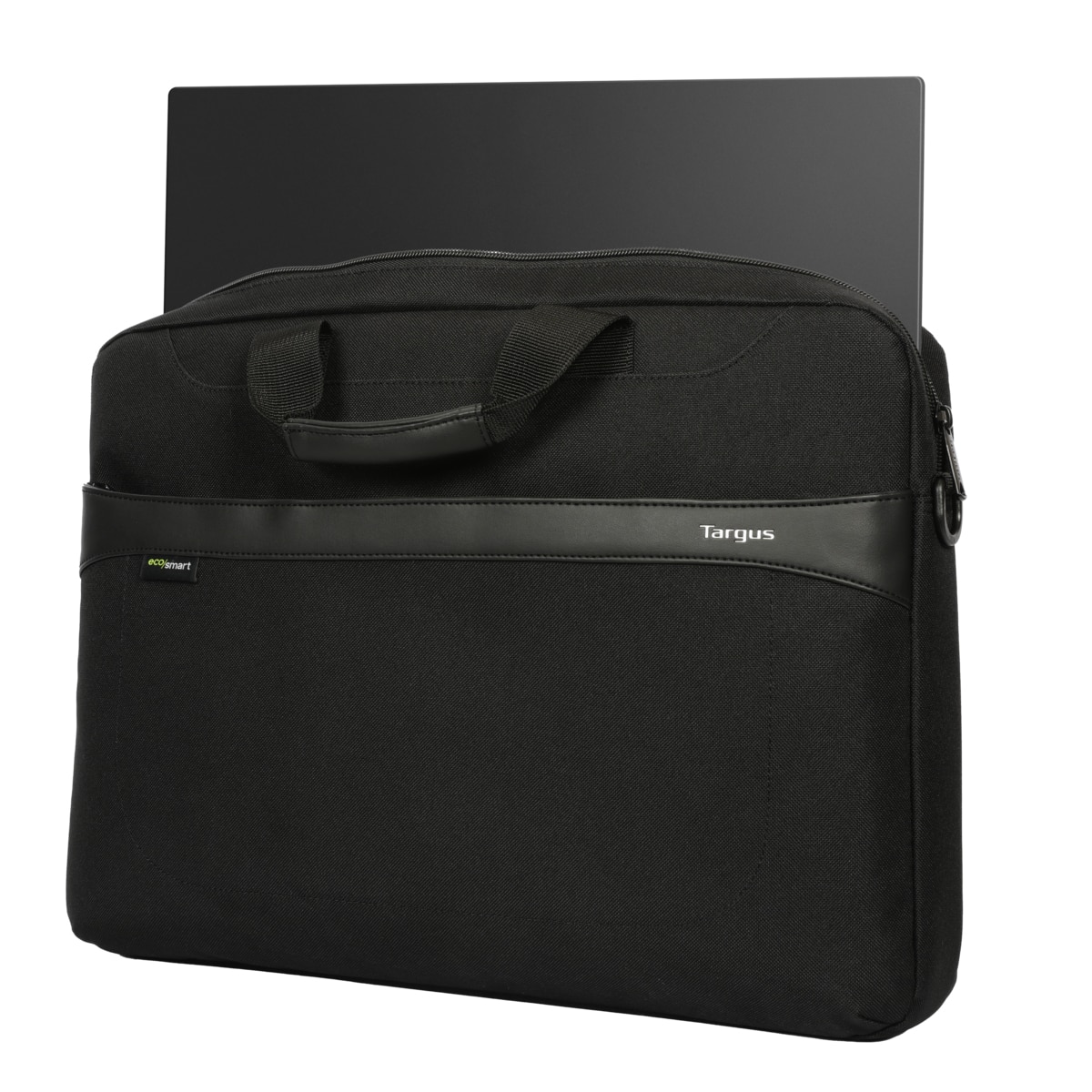 Maletín negro Targus GeoLite EcoSmart Slim para portátiles hasta 16" Negro-6
