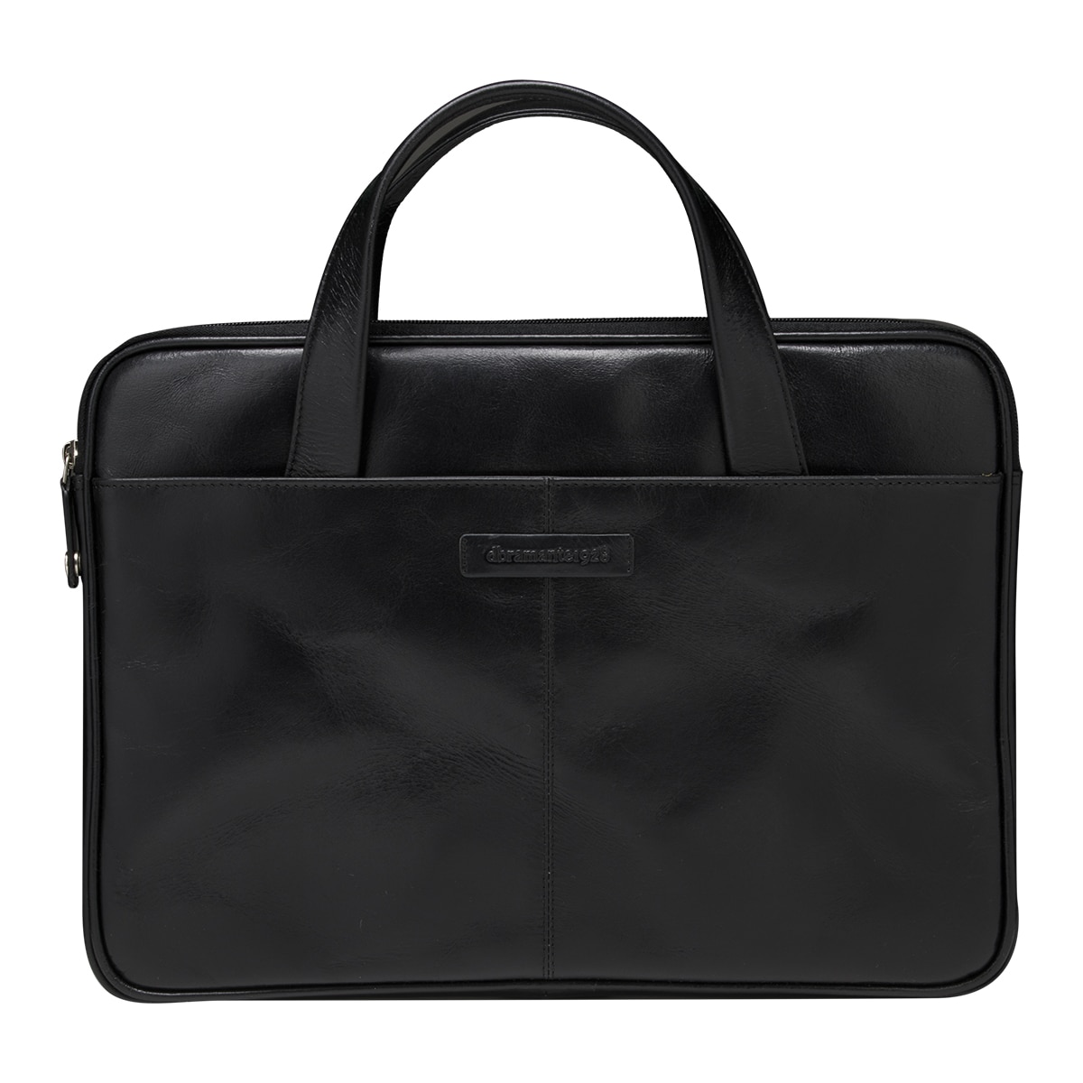dbramante1928 - Maletín de piel dbramente1928 Silkeborg negro para portátiles de 13".