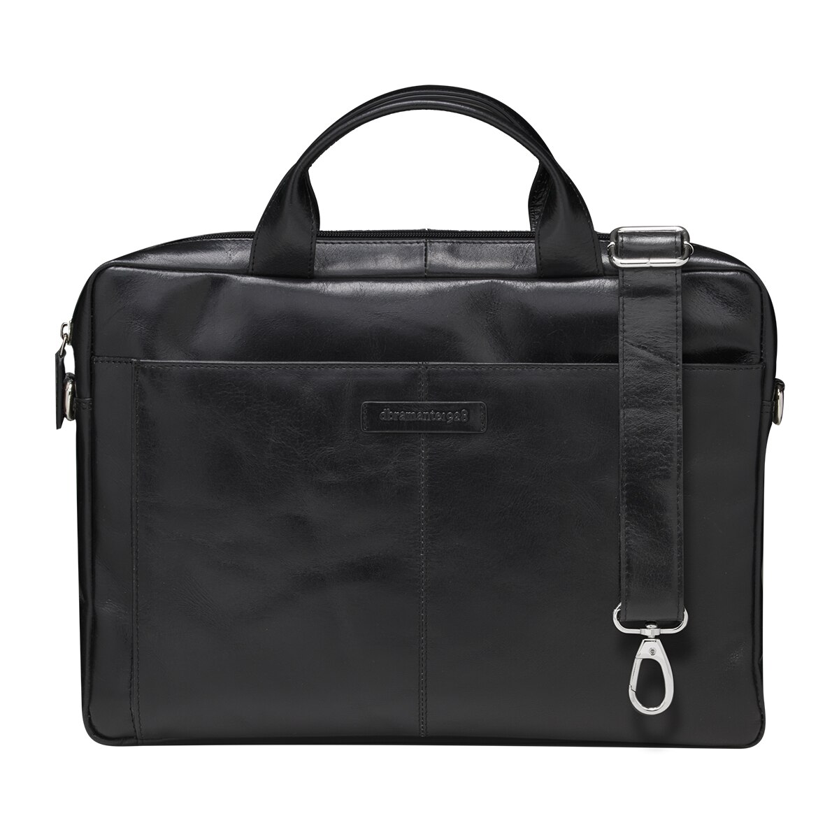 Maletín de piel dbramente1928 Amalienborg negro para portátiles de 15" Negro-2