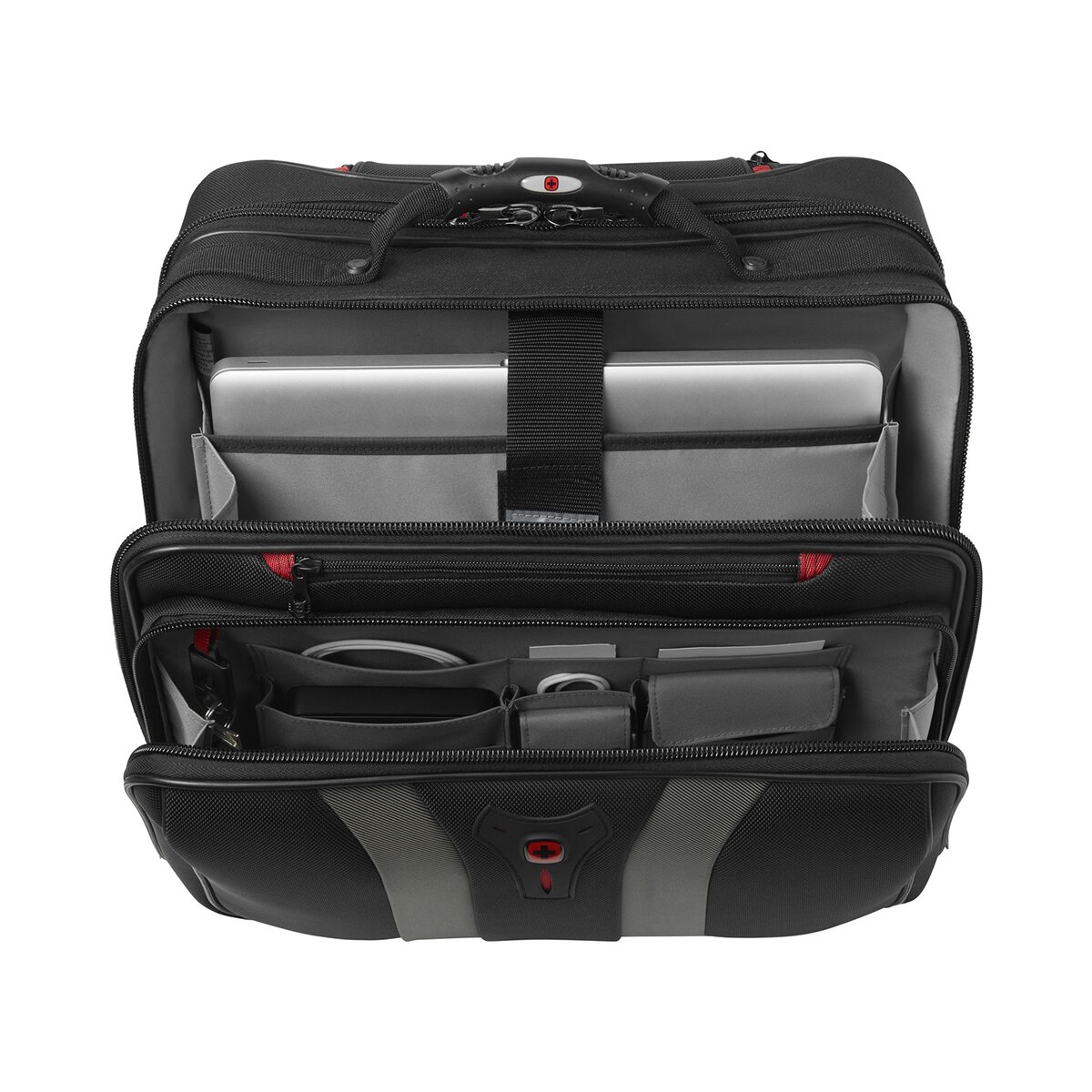 Trolley con ruedas Wenger Granada negro para portátiles de 15,6" Negro-3