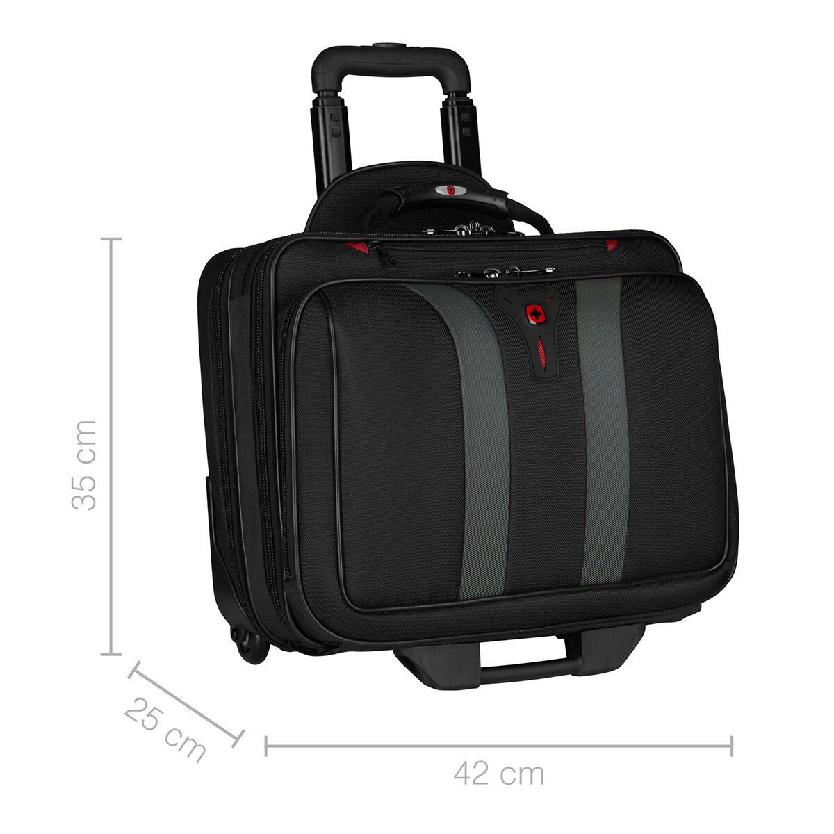 Trolley con ruedas Wenger Granada negro para portátiles de 15,6" Negro-9