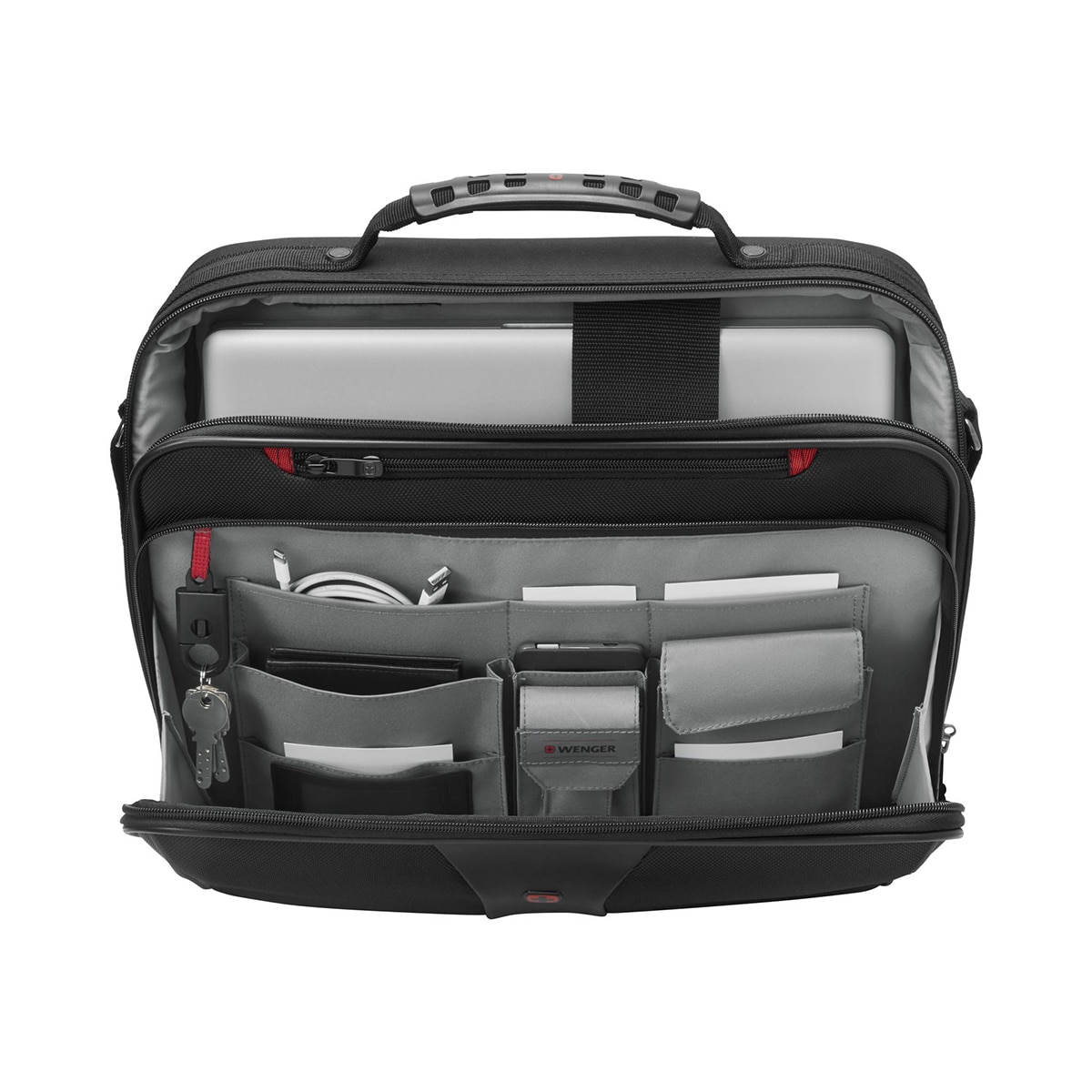Maletín Wenger Legacy negro para portátiles de 16" Negro-2