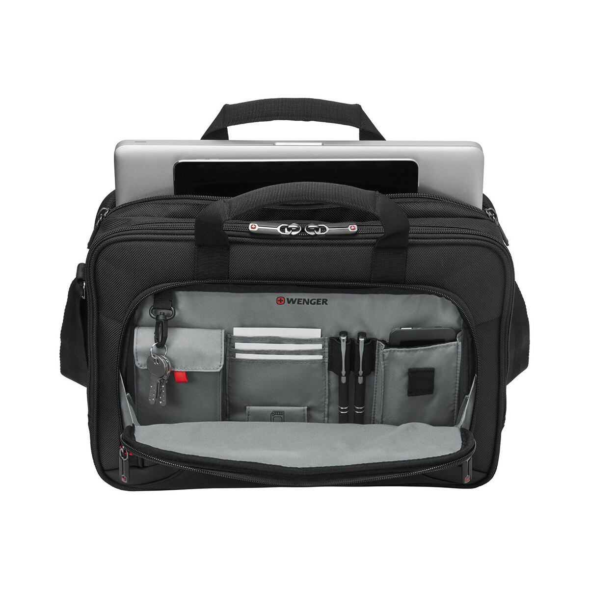 Maletín Wenger Prospectus negro para portátiles de 16" Negro-2