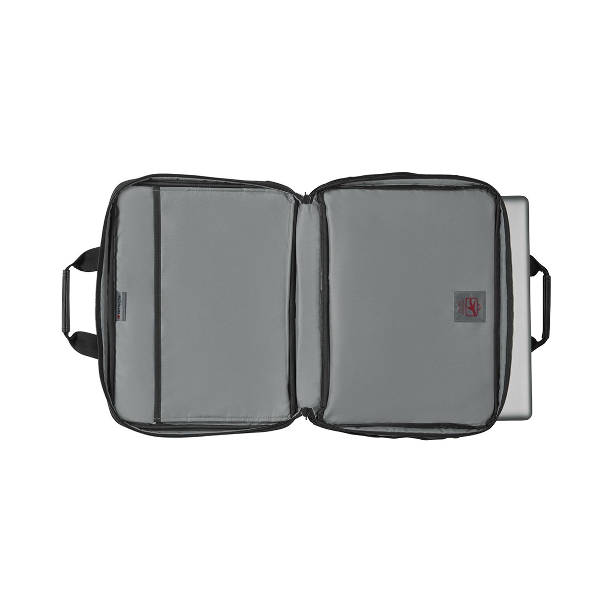 Maletín Wenger Legacy negro para portátiles de 16" Negro / Gris-7
