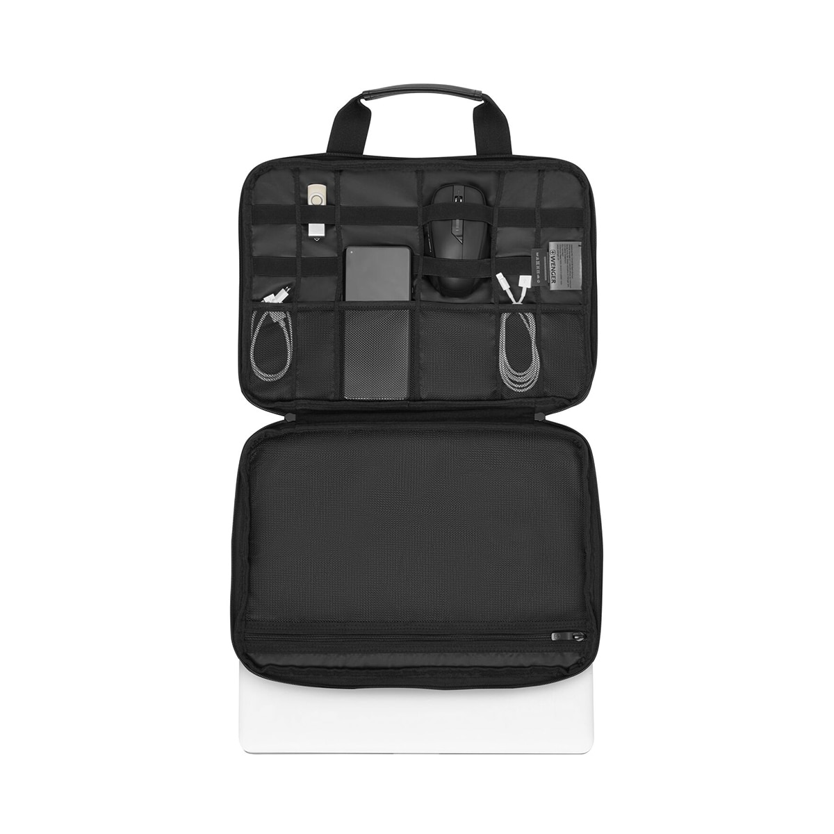 Maletín Wenger Guyde negro para portátiles de 14" Negro-3