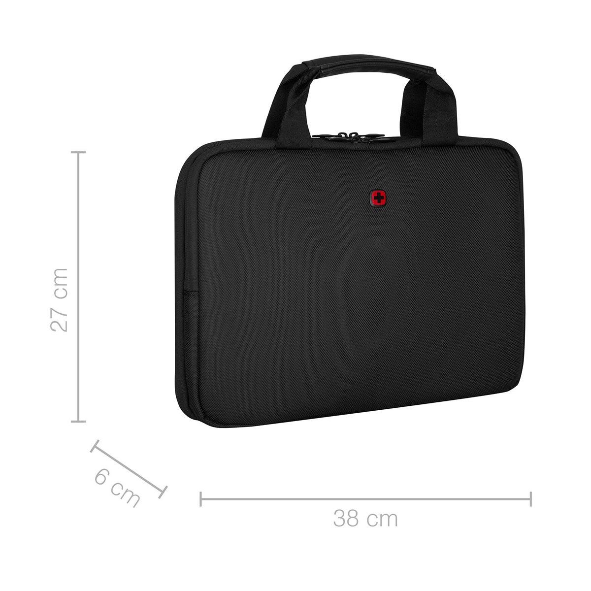 Maletín Wenger Guyde negro para portátiles de 14" Negro-10