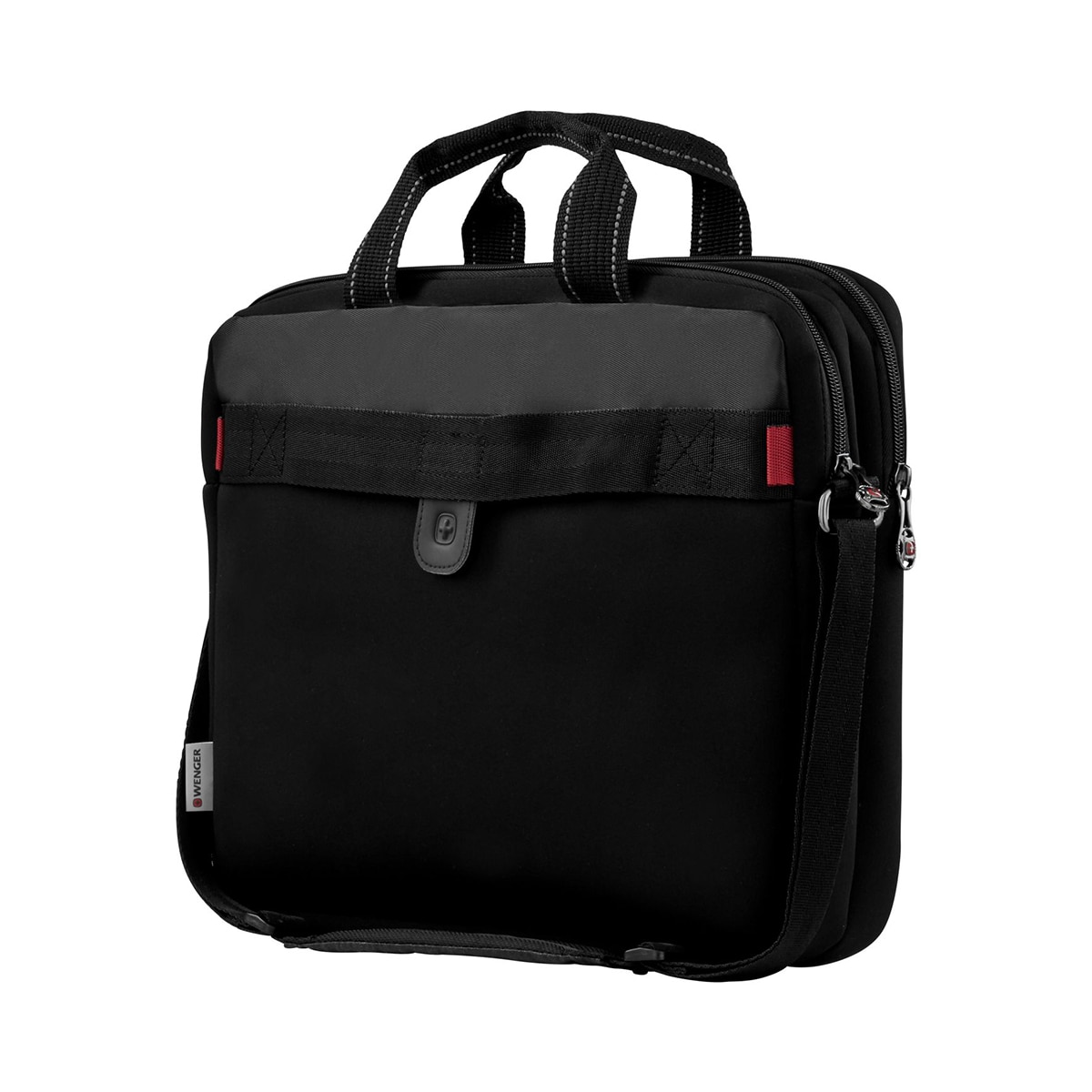 Maletín Wenger Sherpa negra para portátiles de 16" Negro-2