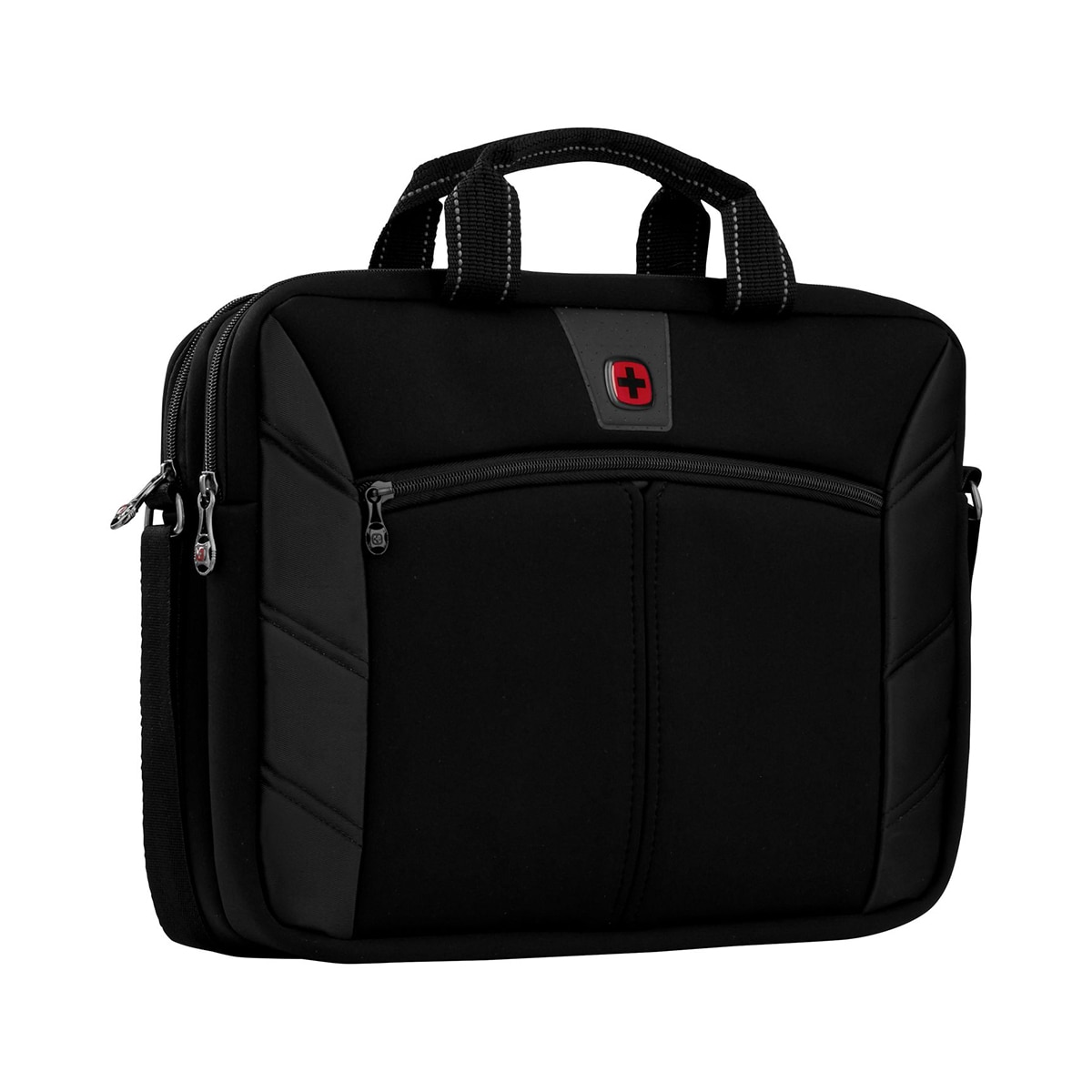 Maletín Wenger Sherpa negra para portátiles de 16" Negro-3