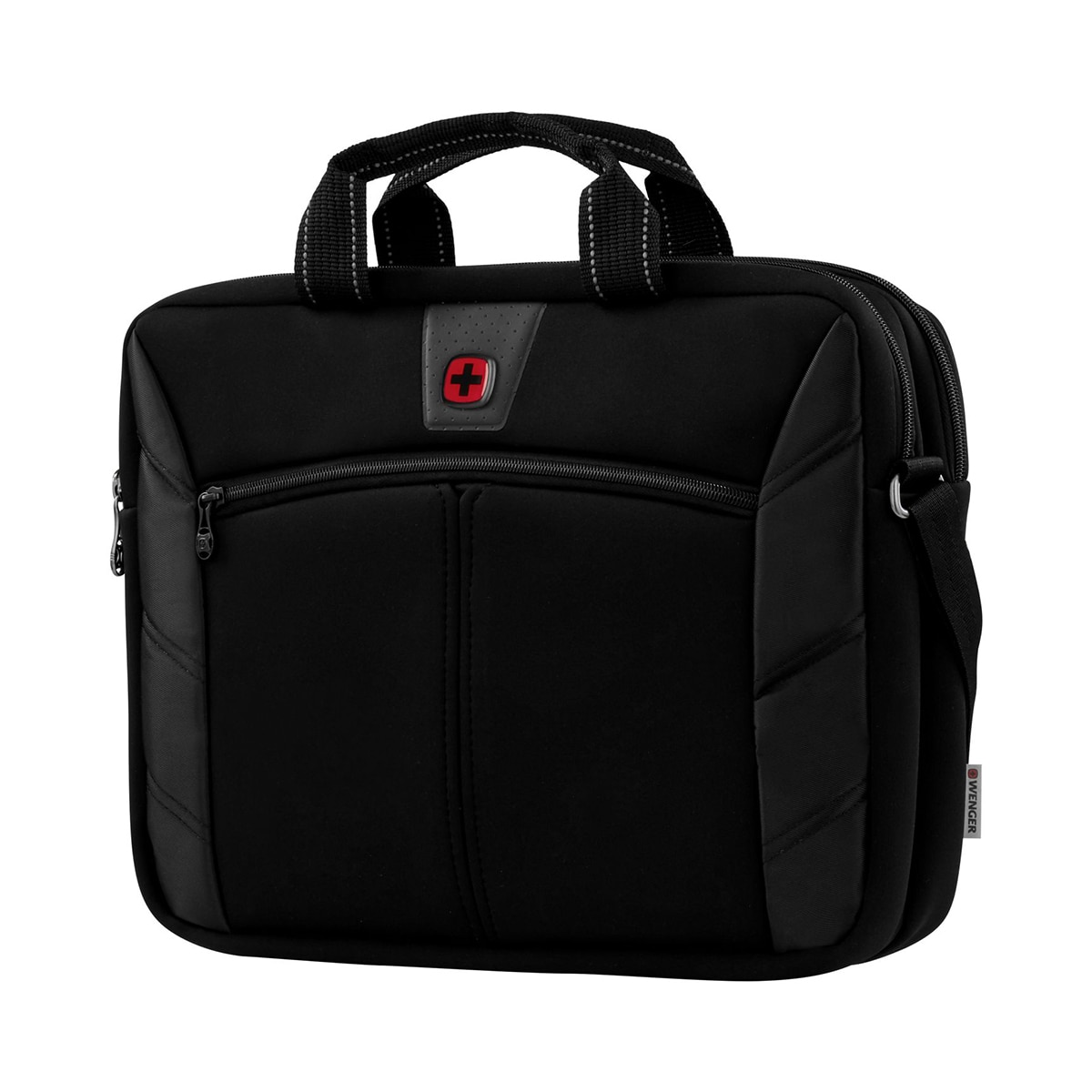 Maletín Wenger Sherpa negra para portátiles de 16" Negro-4