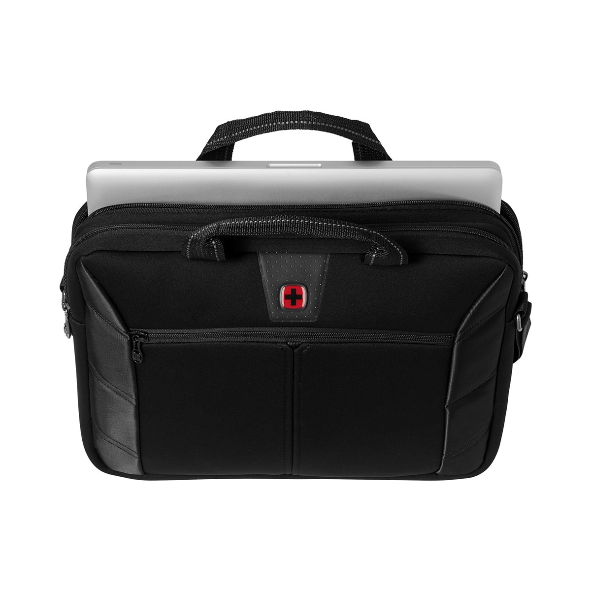 Maletín Wenger Sherpa negra para portátiles de 16" Negro-5