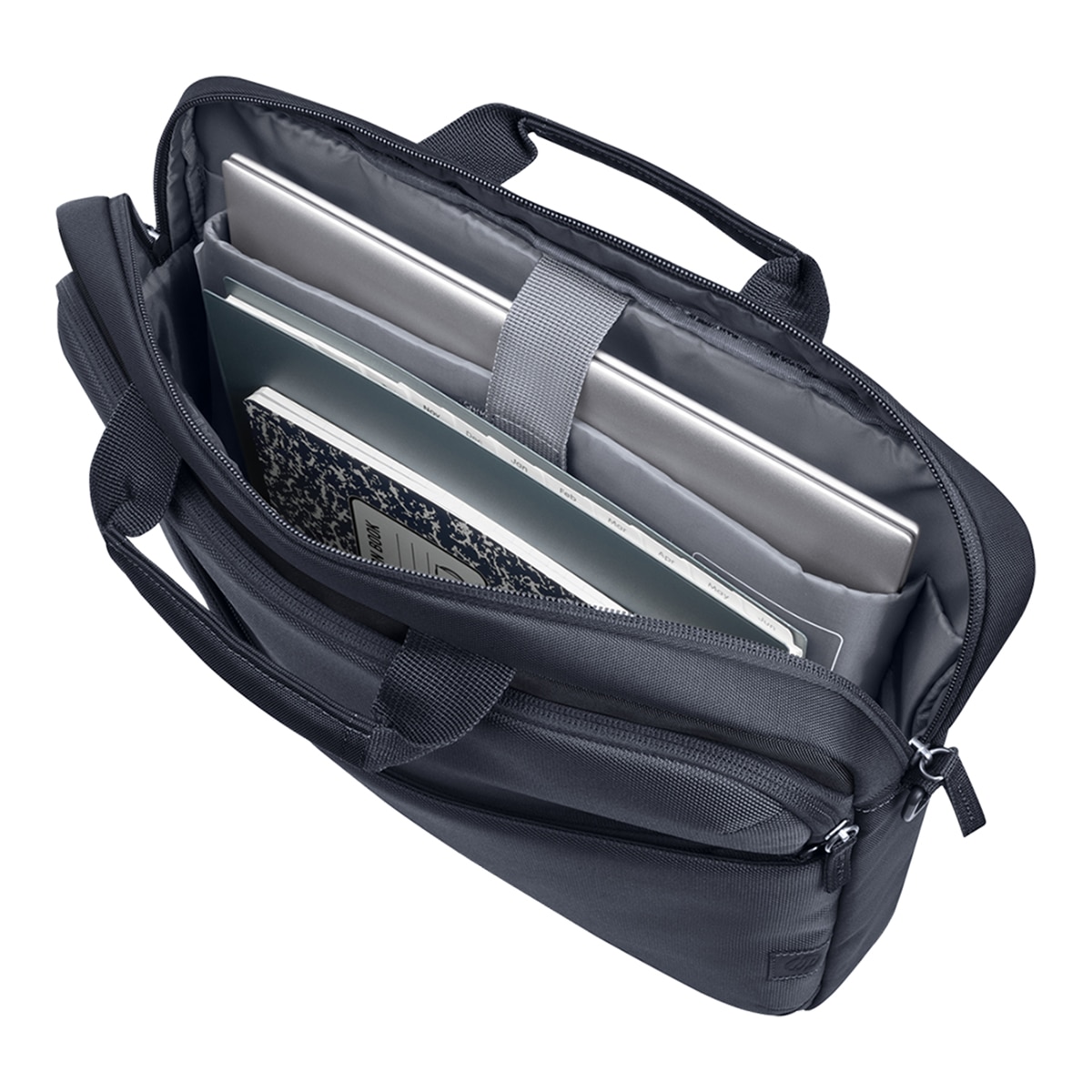 Bolsa maletín gris HP de uso diario para portátiles hasta 16" Gris-2