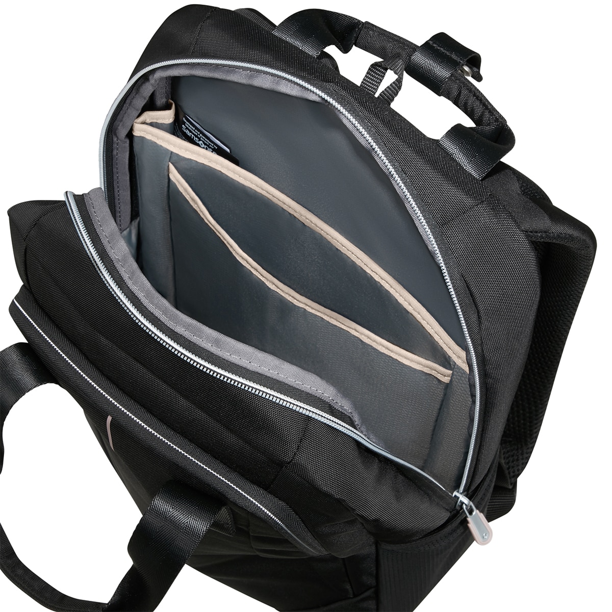 Maletín - Mochila Samsonite Handle para portátiles de 14,1" negro Negro-5