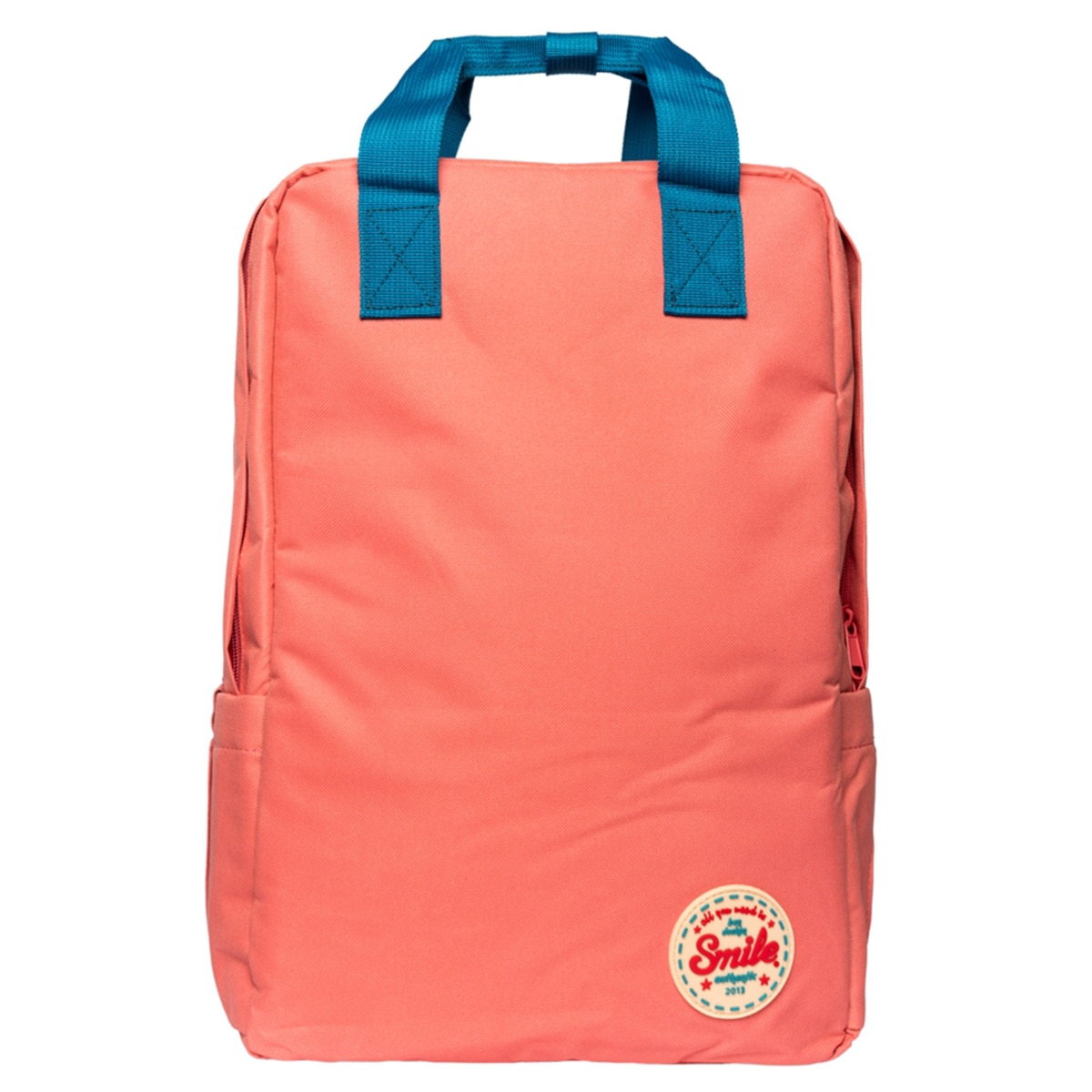 Mochila Smile Penny coral para portátiles hasta 16" y con salida para auriculares Coral-1