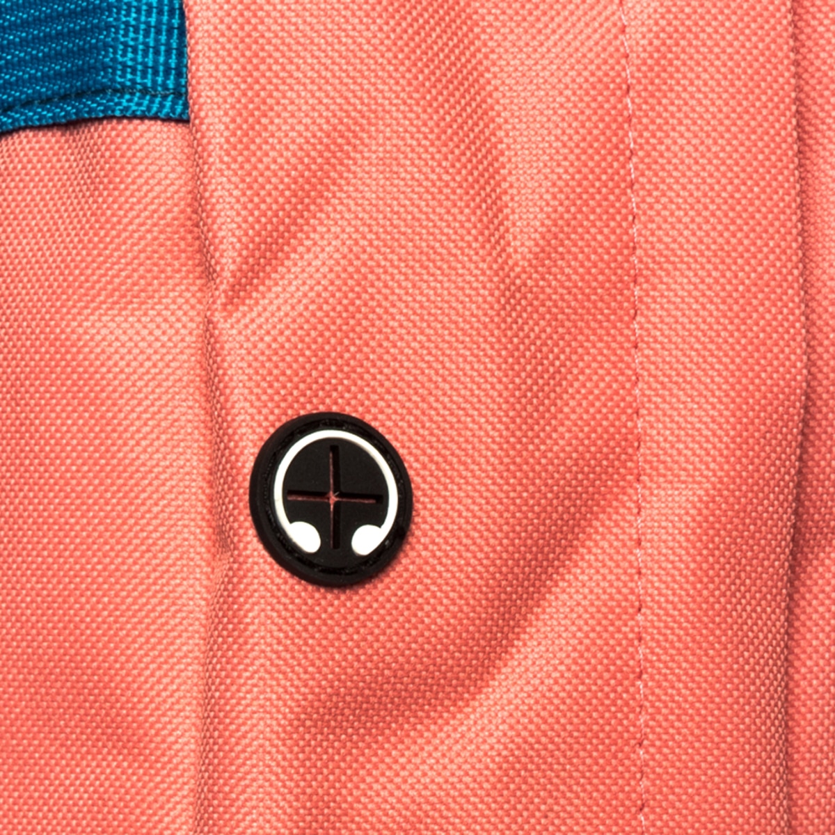 Mochila Smile Penny coral para portátiles hasta 16" y con salida para auriculares Coral-4