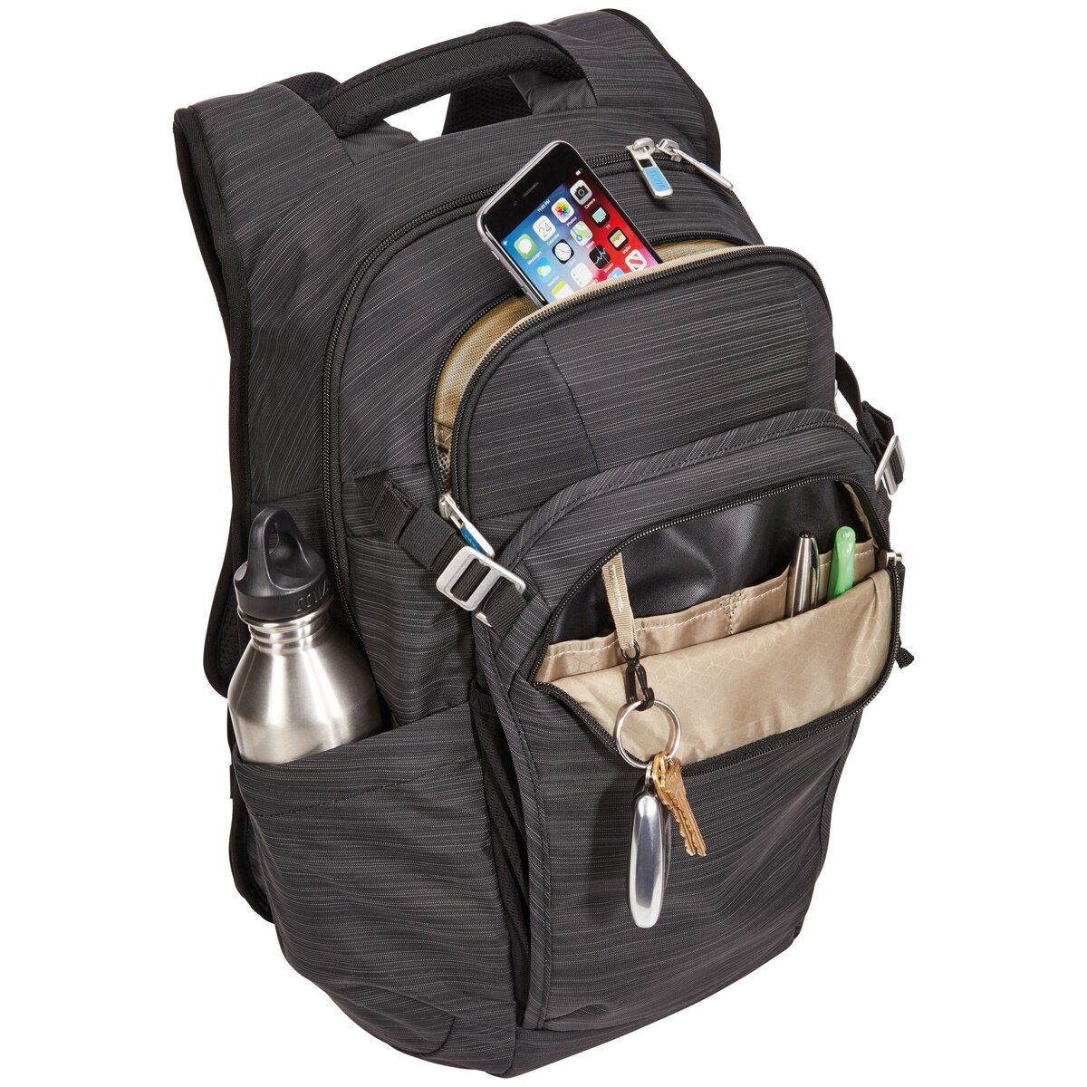 Mochila negra Thule Construct 24L para portátiles de 15,6" Negro-4