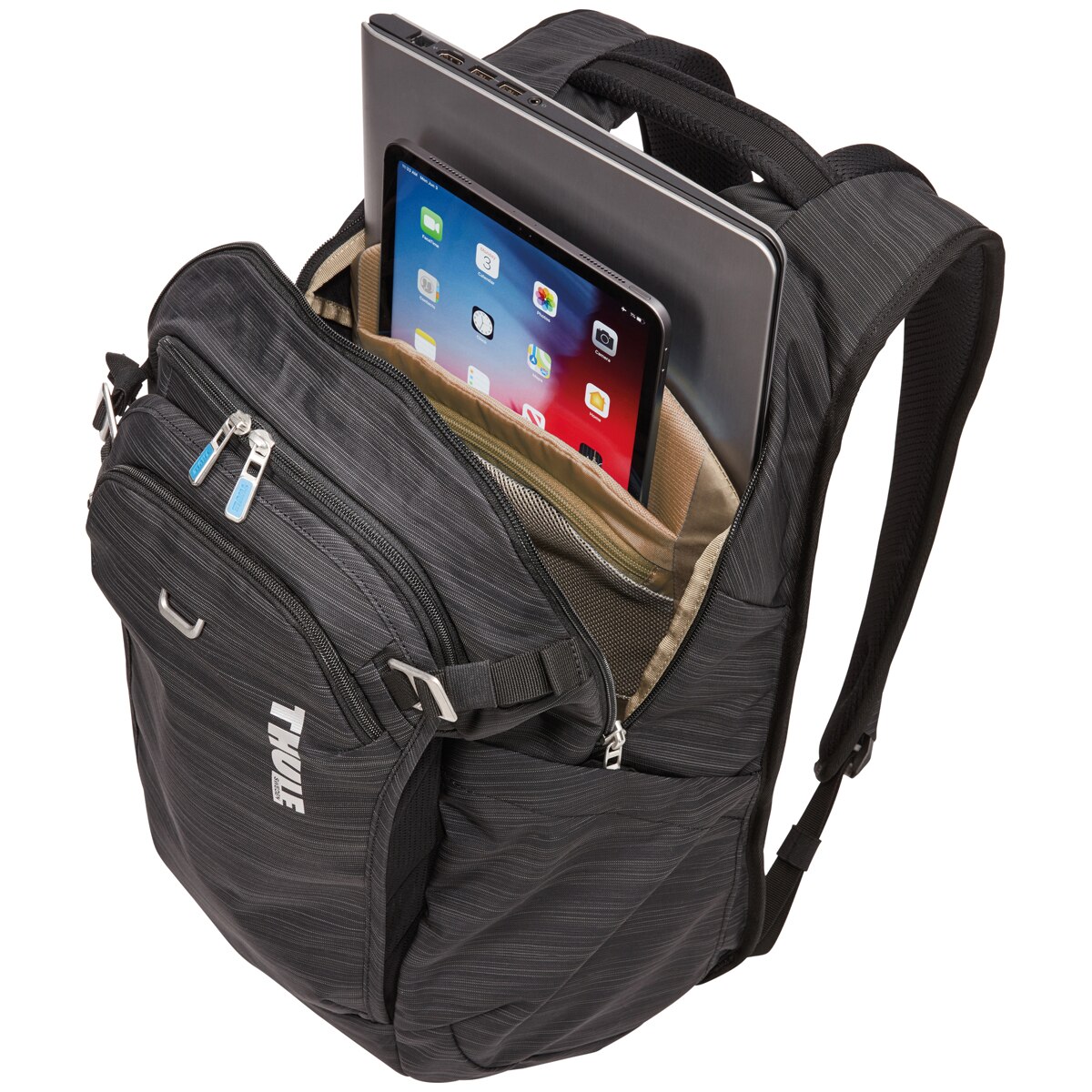Mochila negra Thule Construct 24L para portátiles de 15,6" Negro-5