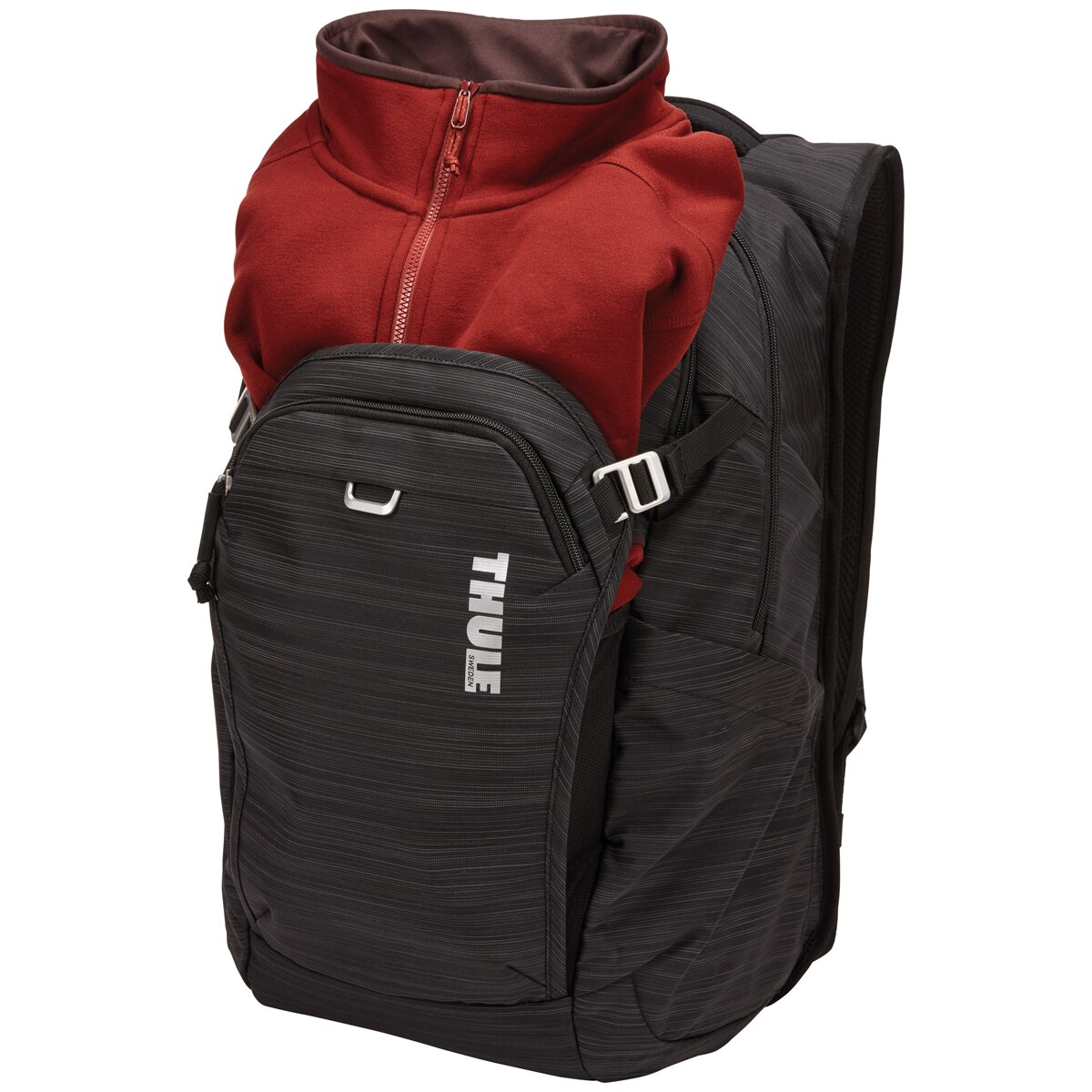 Mochila negra Thule Construct 24L para portátiles de 15,6" Negro-6