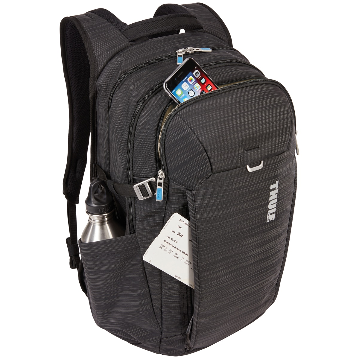 Mochila negra Thule Construct 28L para portátiles de 15,6" Negro-5
