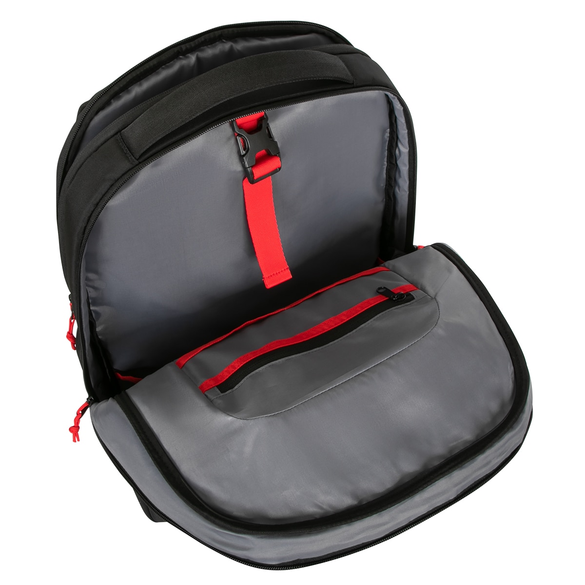 Mochila negra para juegos Targus Strike II para portátiles hasta 17,3" Negro-4